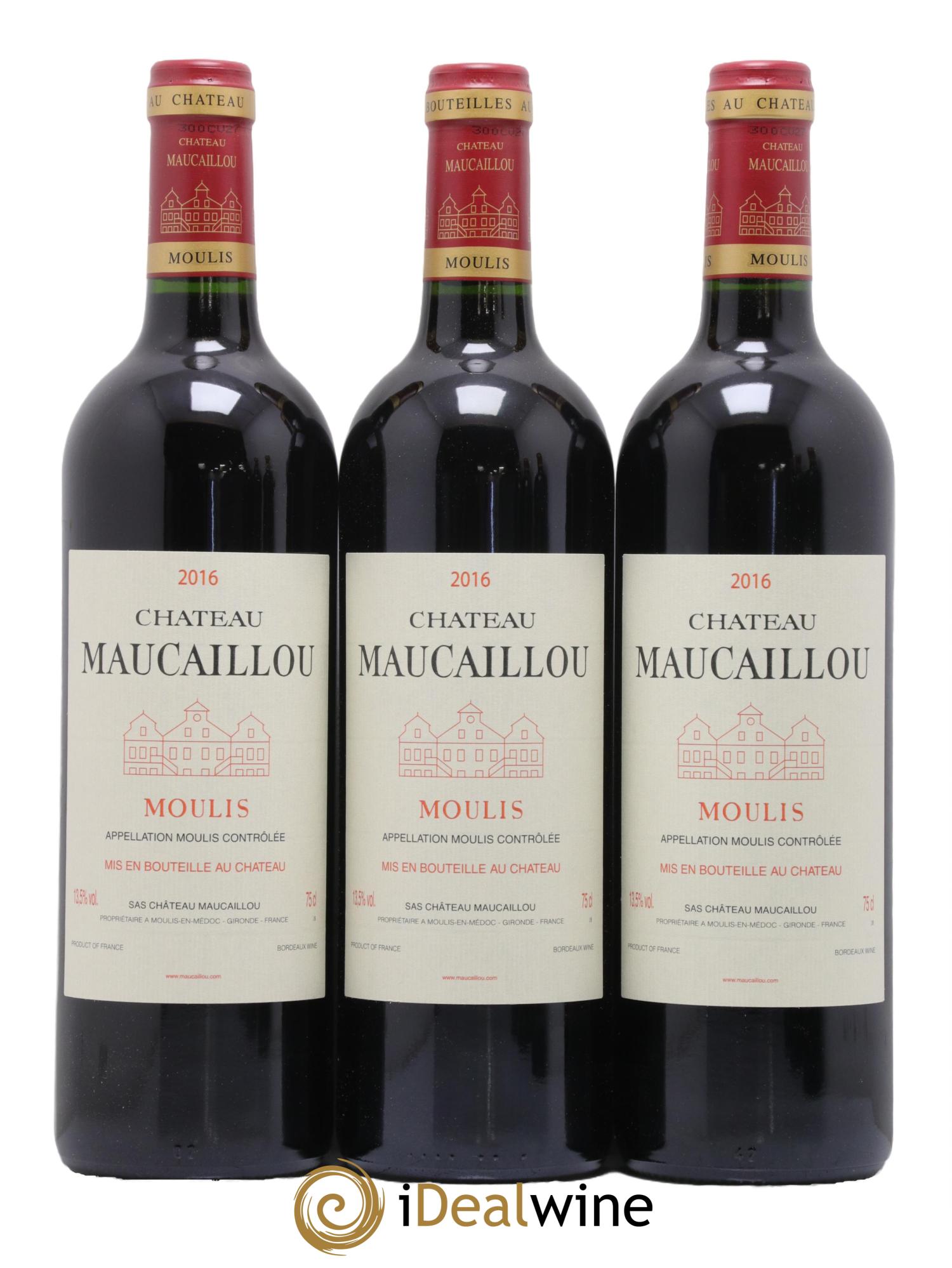 Château Maucaillou 2016 - Lot de 6 bouteilles - 2