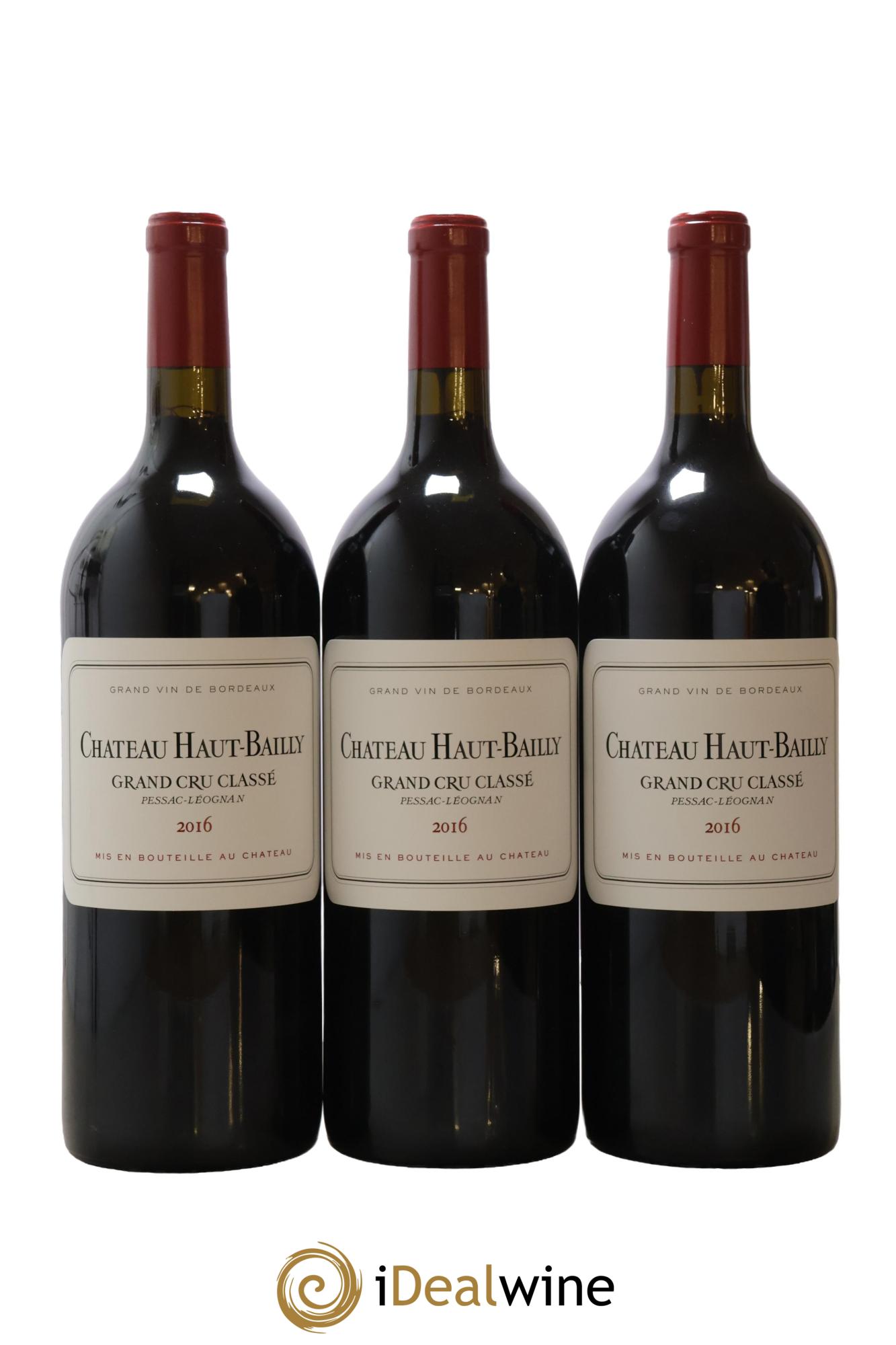 Château Haut-Bailly Cru Classé de Graves 2016 - Lot de 3 magnums - 0