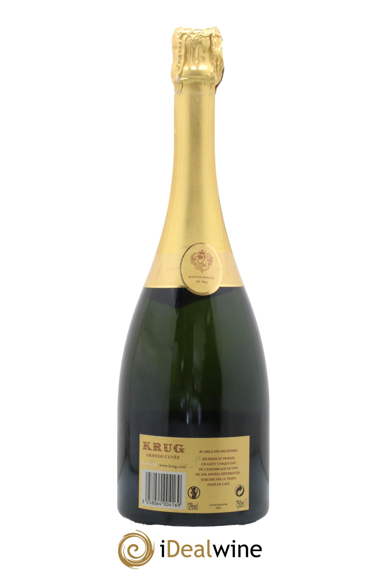Grande Cuvée - 160ème édition Krug - Lot de 1 bouteille - 1