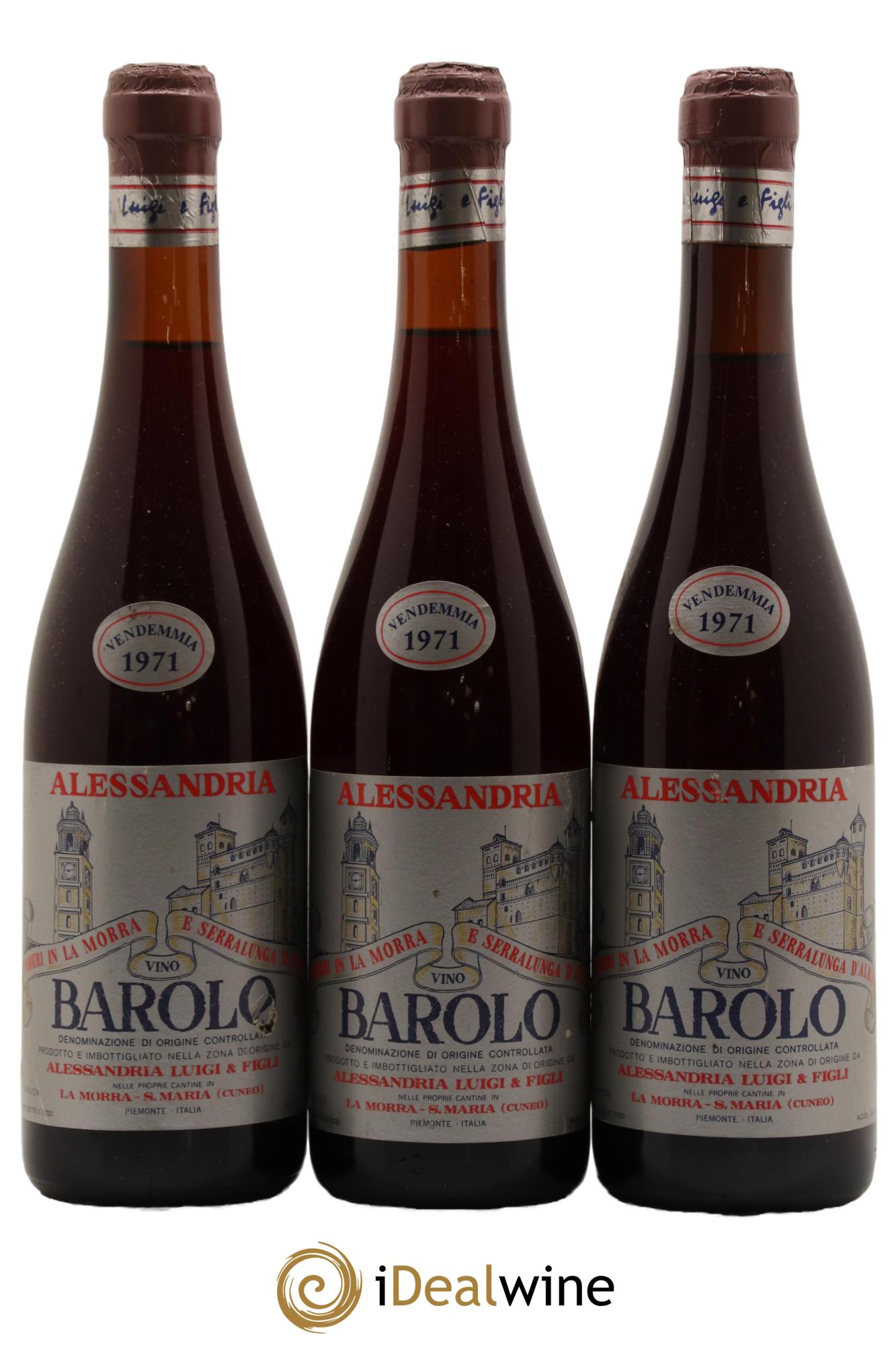 Buy Barolo Alessandria Luigi e figli 1971 (lot: 2338625)