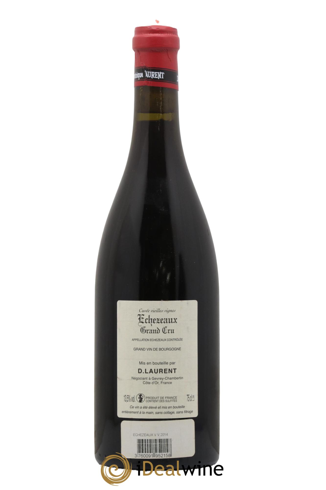 Echezeaux Grand Cru Vieilles Vignes Dominique Laurent 2014 - Posten von 1 Flasche - 1