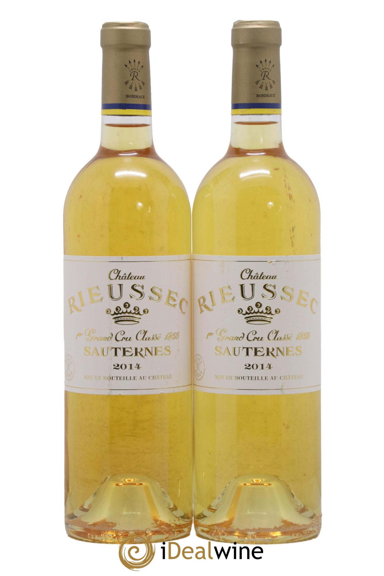 Château Rieussec 1er Grand Cru Classé 2014 - Lotto di 2 bottiglie - 0