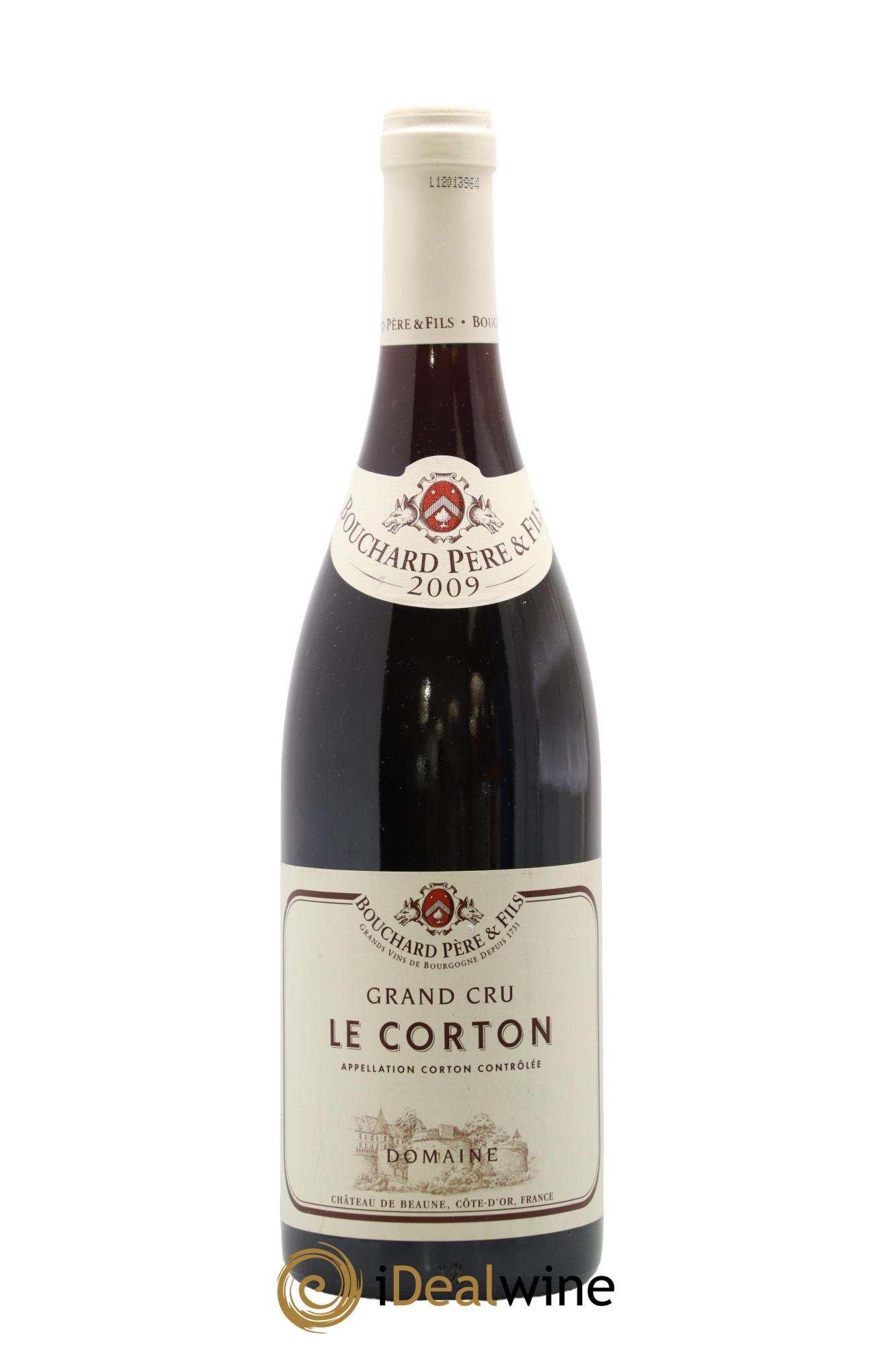Corton Grand Cru Le Corton Bouchard Père & Fils 2009 - Posten von 1 Flasche - 0
