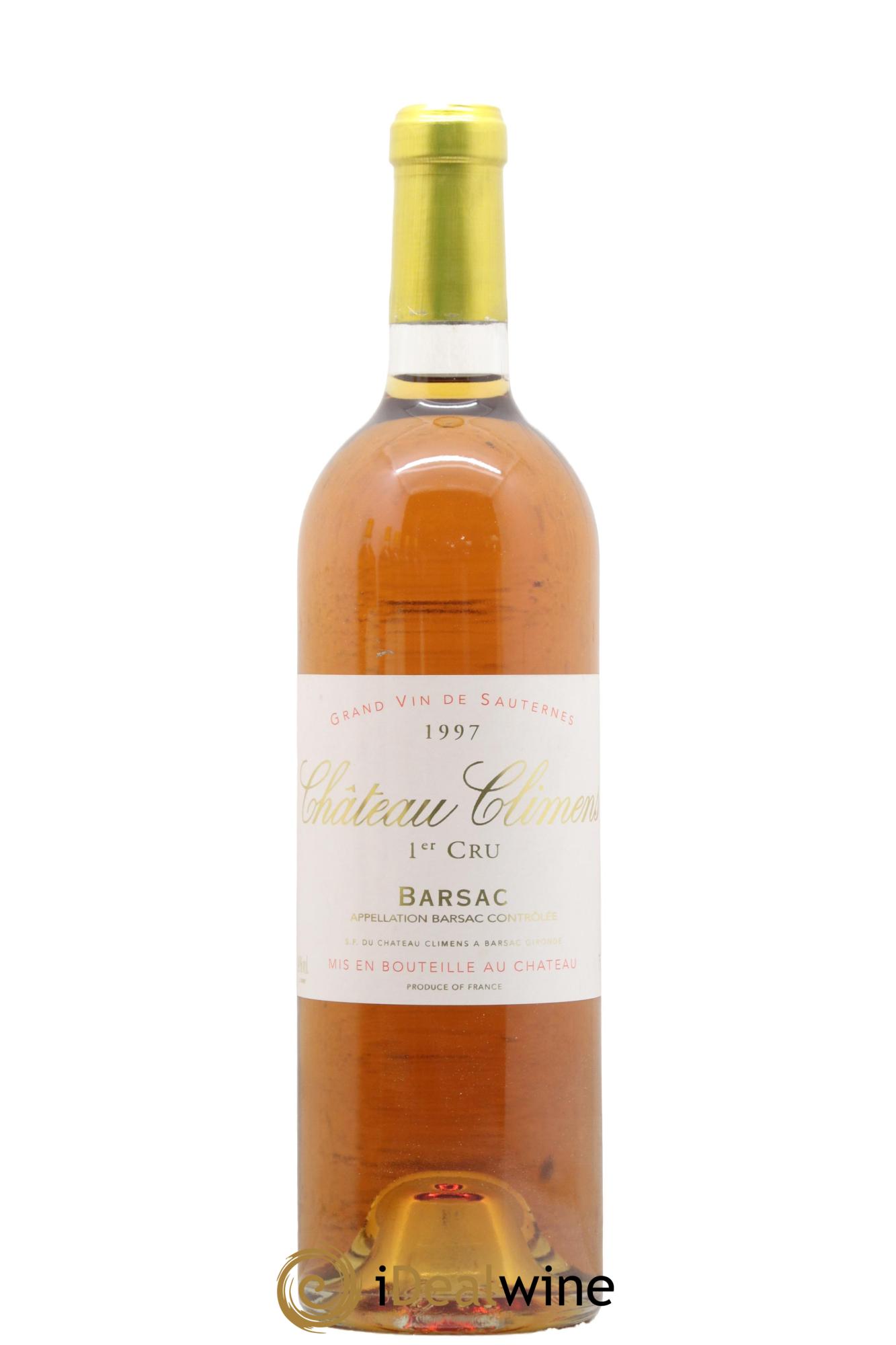 Château Climens 1er Grand Cru Classé 1997 - Lotto di 1 bottiglia - 0