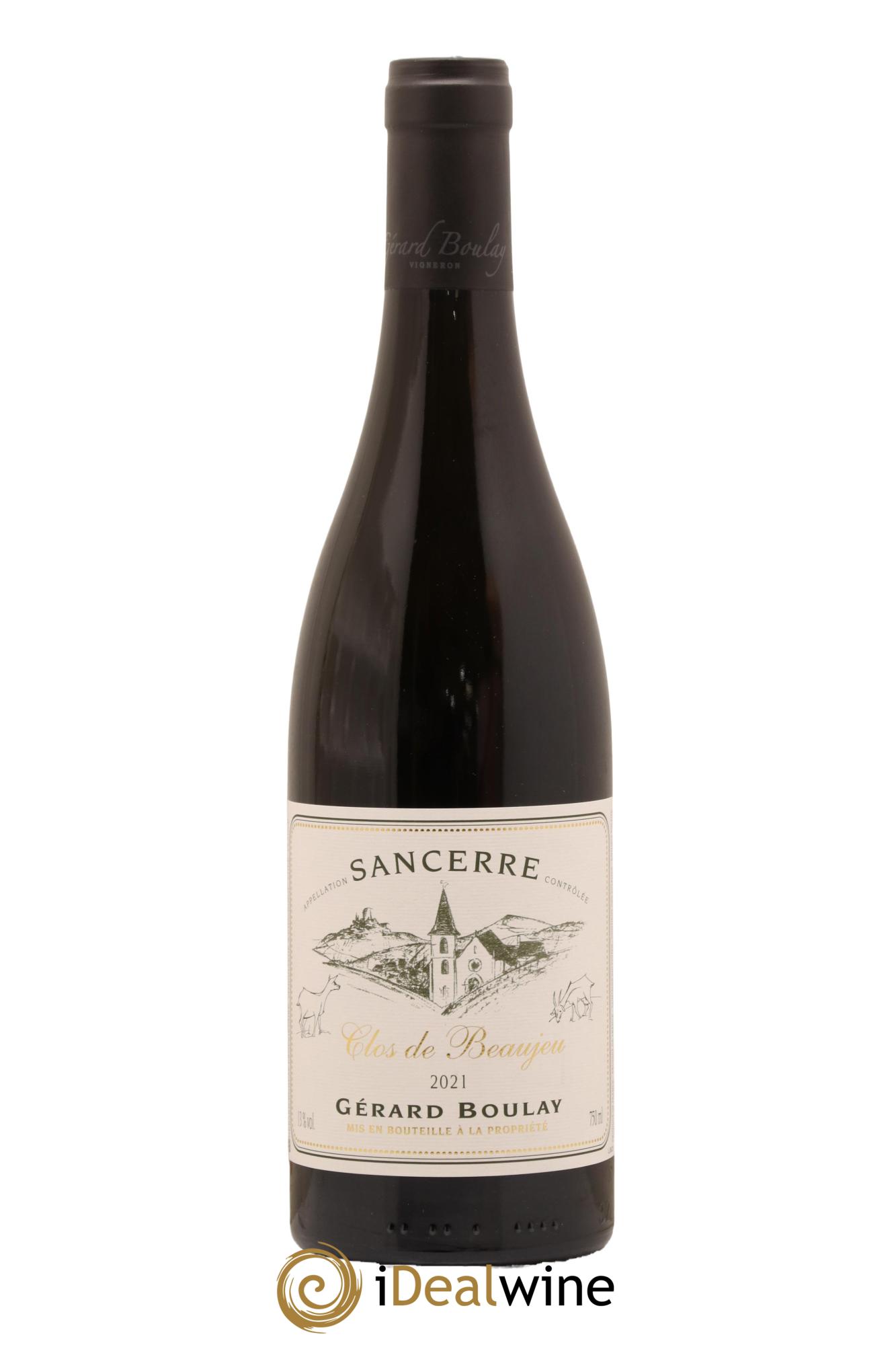 Sancerre Clos de Beaujeu Gérard Boulay 2021 - Lot de 1 bouteille - 0