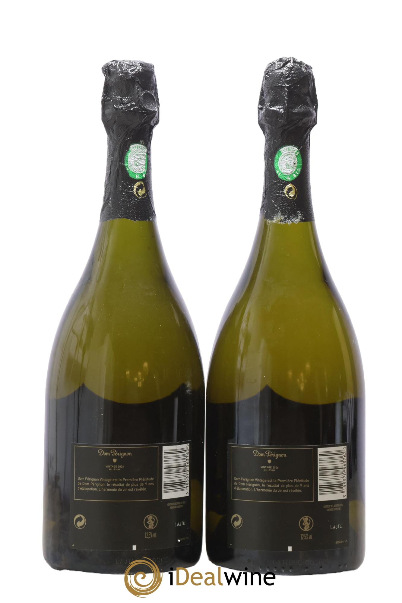 Brut Dom Pérignon 2006 - Posten von 2 Flaschen - 1