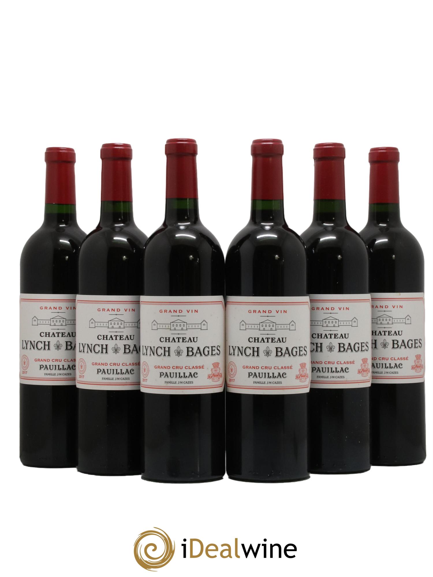 Château Lynch Bages 5ème Grand Cru Classé 2017 - Lot de 6 bouteilles - 0