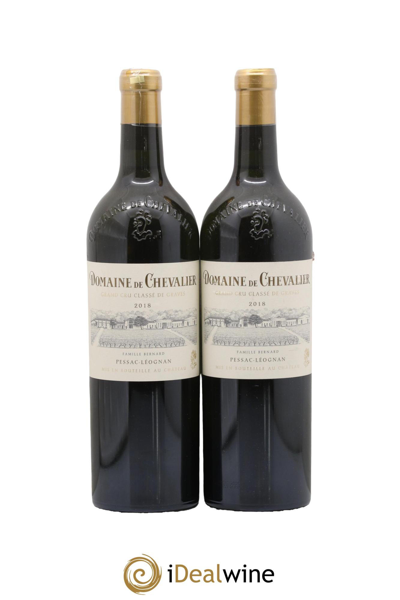 Domaine de Chevalier Cru Classé de Graves 2018 - Lot de 2 bouteilles - 0