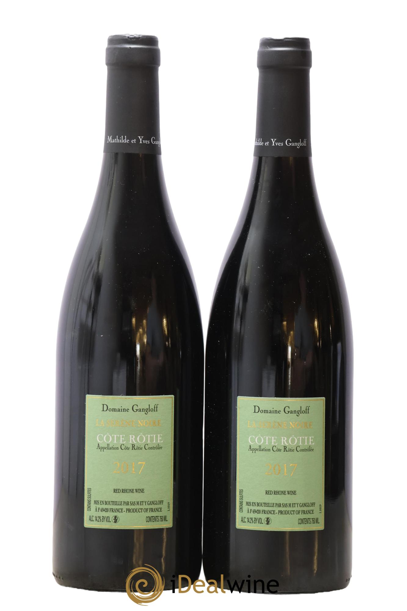 Côte-Rôtie La Sereine Noire Gangloff (Domaine) 2017 - Lotto di 2 bottiglie - 1