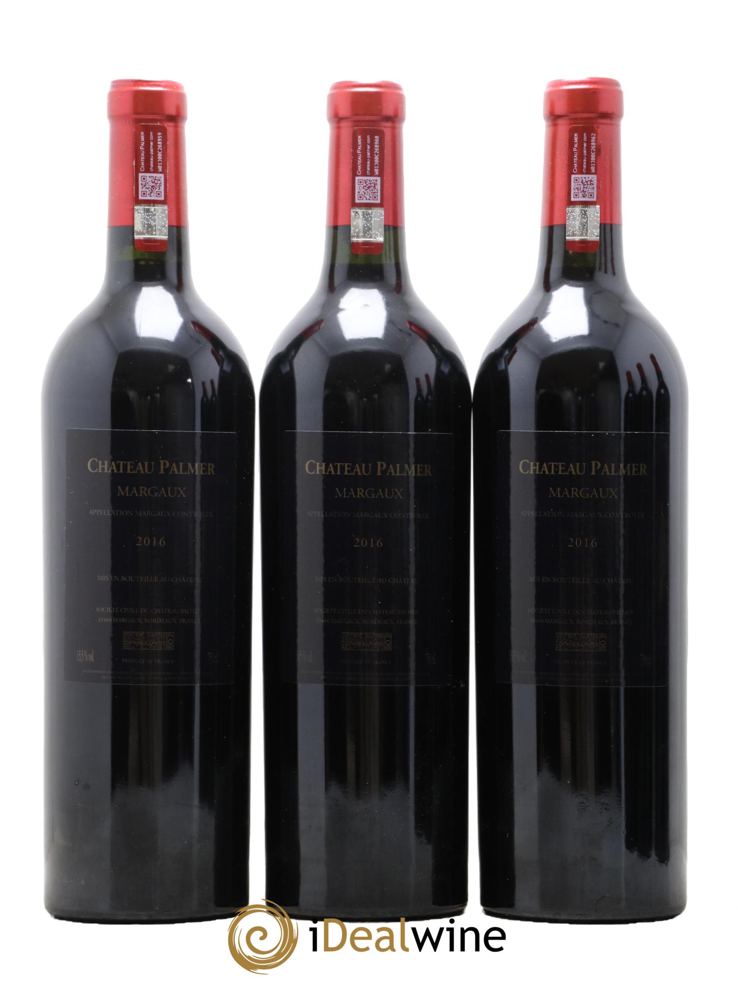 Château Palmer 3ème Grand Cru Classé 2016 - Lot de 6 bouteilles - 3