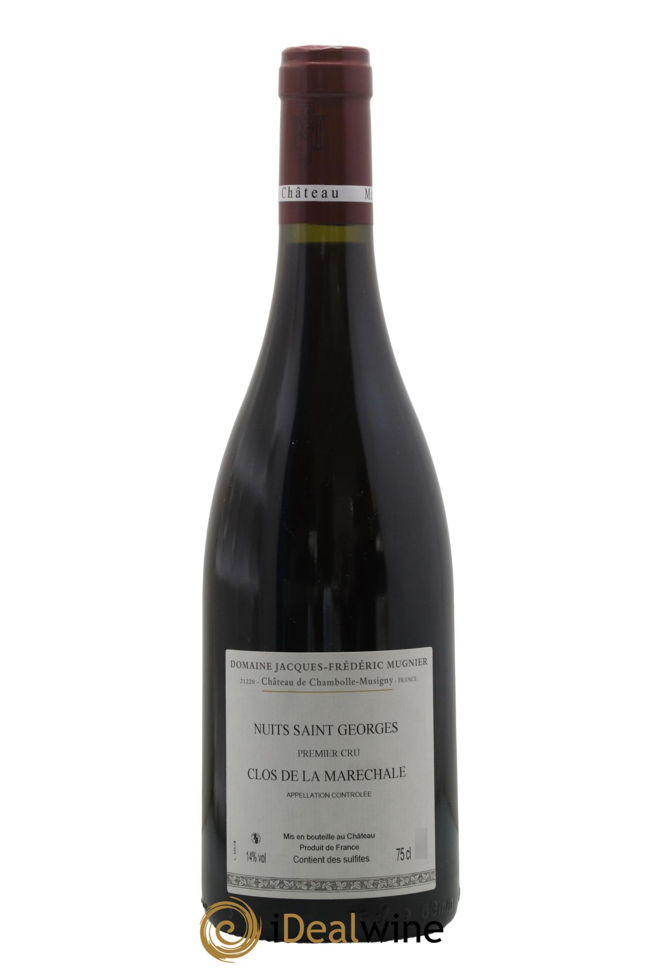 Nuits-Saint-Georges 1er Cru Clos de La Maréchale Jacques-Frédéric Mugnier  2018 - Posten von 1 Flasche - 1