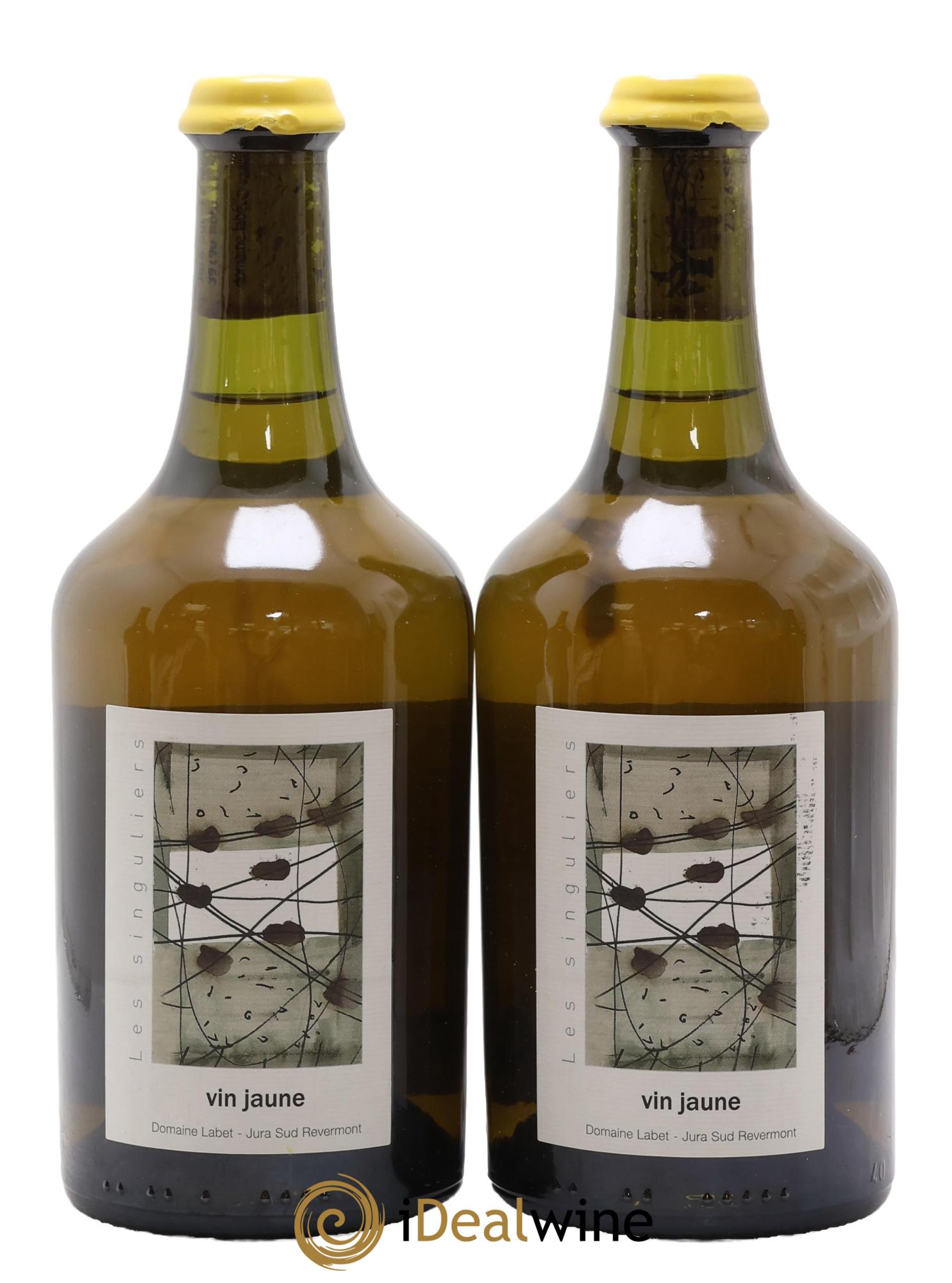 Côtes du Jura Vin Jaune Romain - Julien - Charline Labet 2015 - Lot de 2 clavelins - 0
