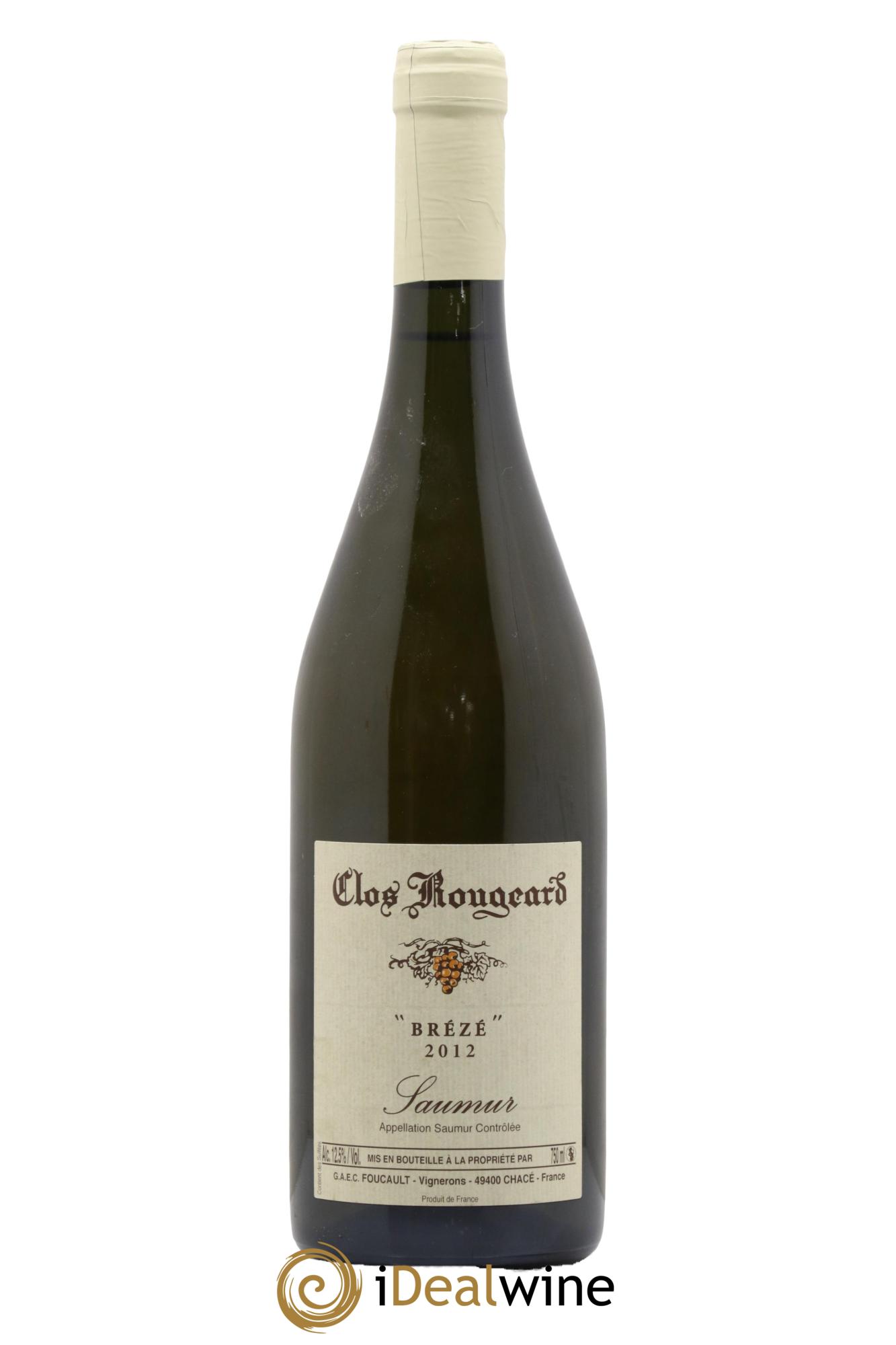 Saumur Brézé Clos Rougeard 2012 - Posten von 1 Flasche - 0