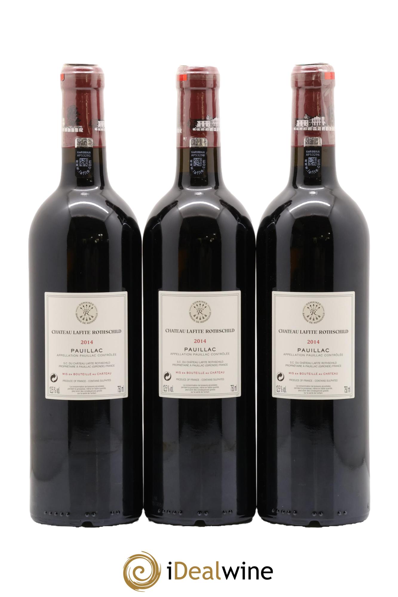 Château Lafite Rothschild 1er Grand Cru Classé 2014 - Lot de 6 bouteilles - 4