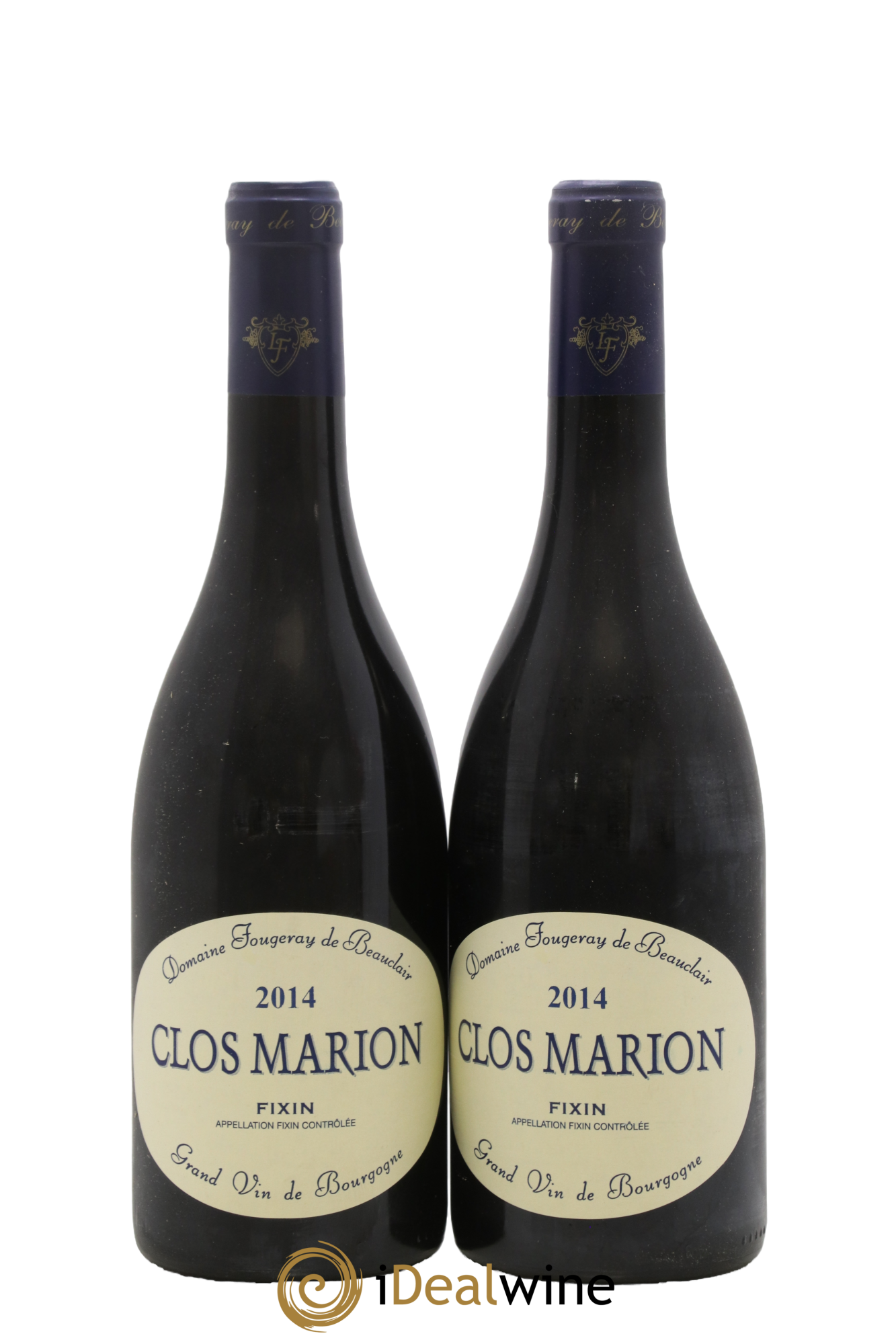 Fixin Clos Marion Fougeray de Beauclair 2014 - Lot de 2 bouteilles - 0