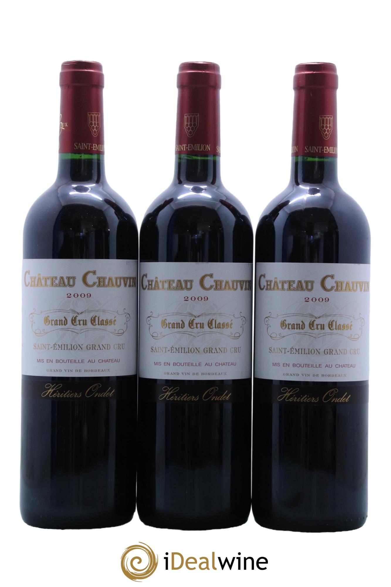 Château Chauvin Grand Cru Classé 2009 - Lot de 12 bouteilles - 4