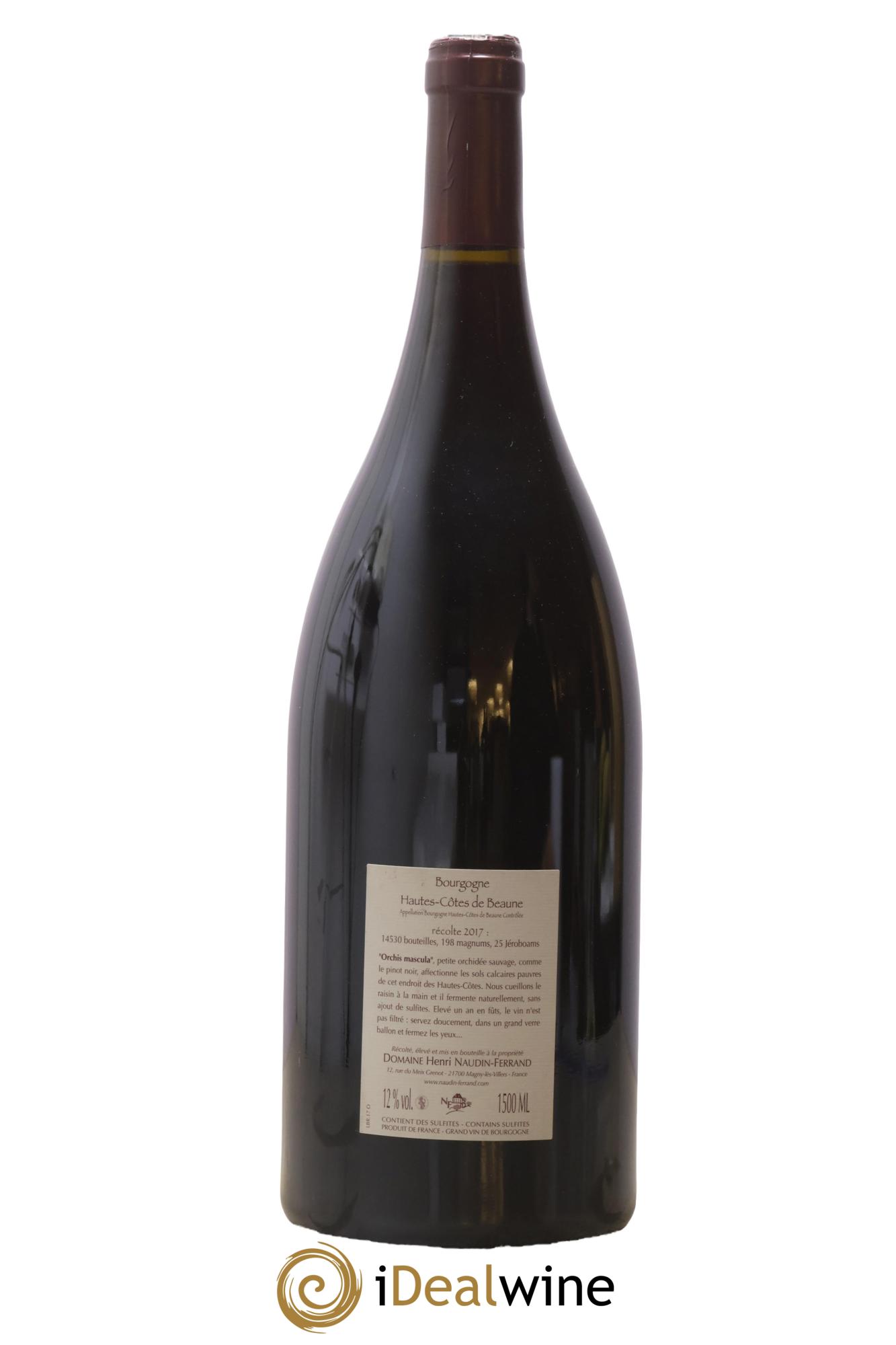 Hautes-Côtes de Beaune Orchis Mascula Naudin-Ferrand (Domaine) 2017 - Posten von 1 Magnum - 1