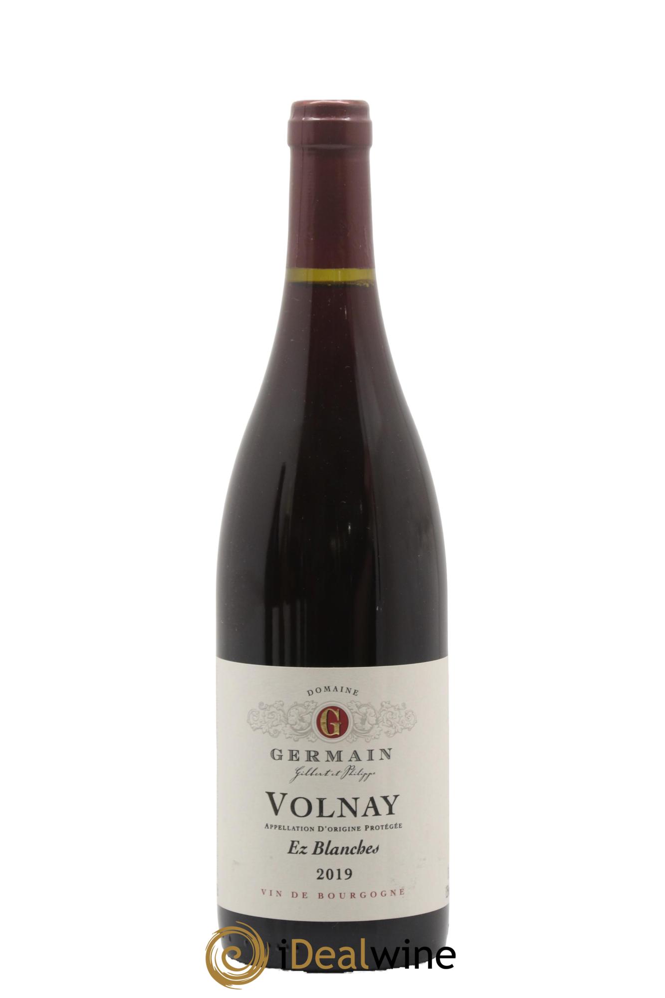 Volnay Les Ez Blanches Philippe Germain 2019 - Lot de 1 bouteille - 0