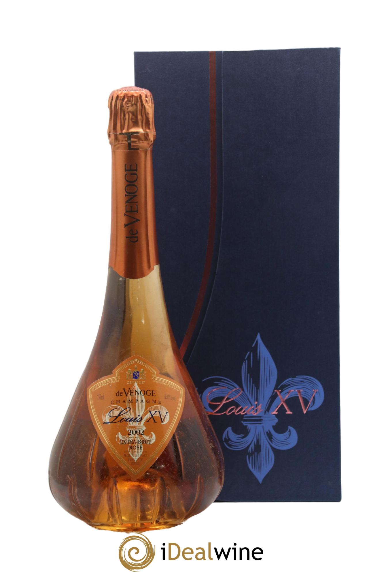 Rosé Extra Brut Louis XV De Venoge 2002 - Lot de 1 bouteille - 1