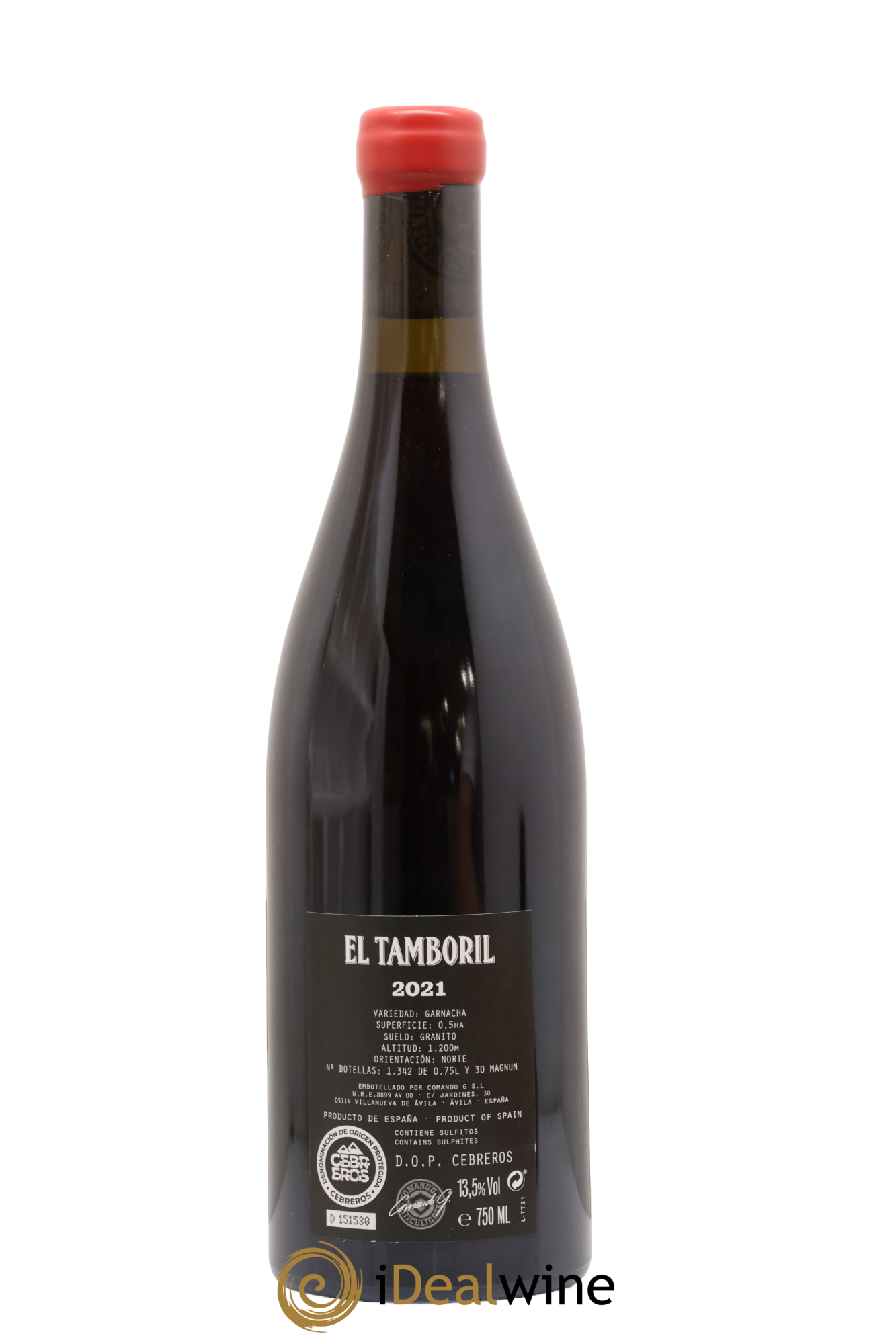 Sierra de Gredos Comando G Tamboril Tinto 2021 - Lot de 1 bouteille - 1