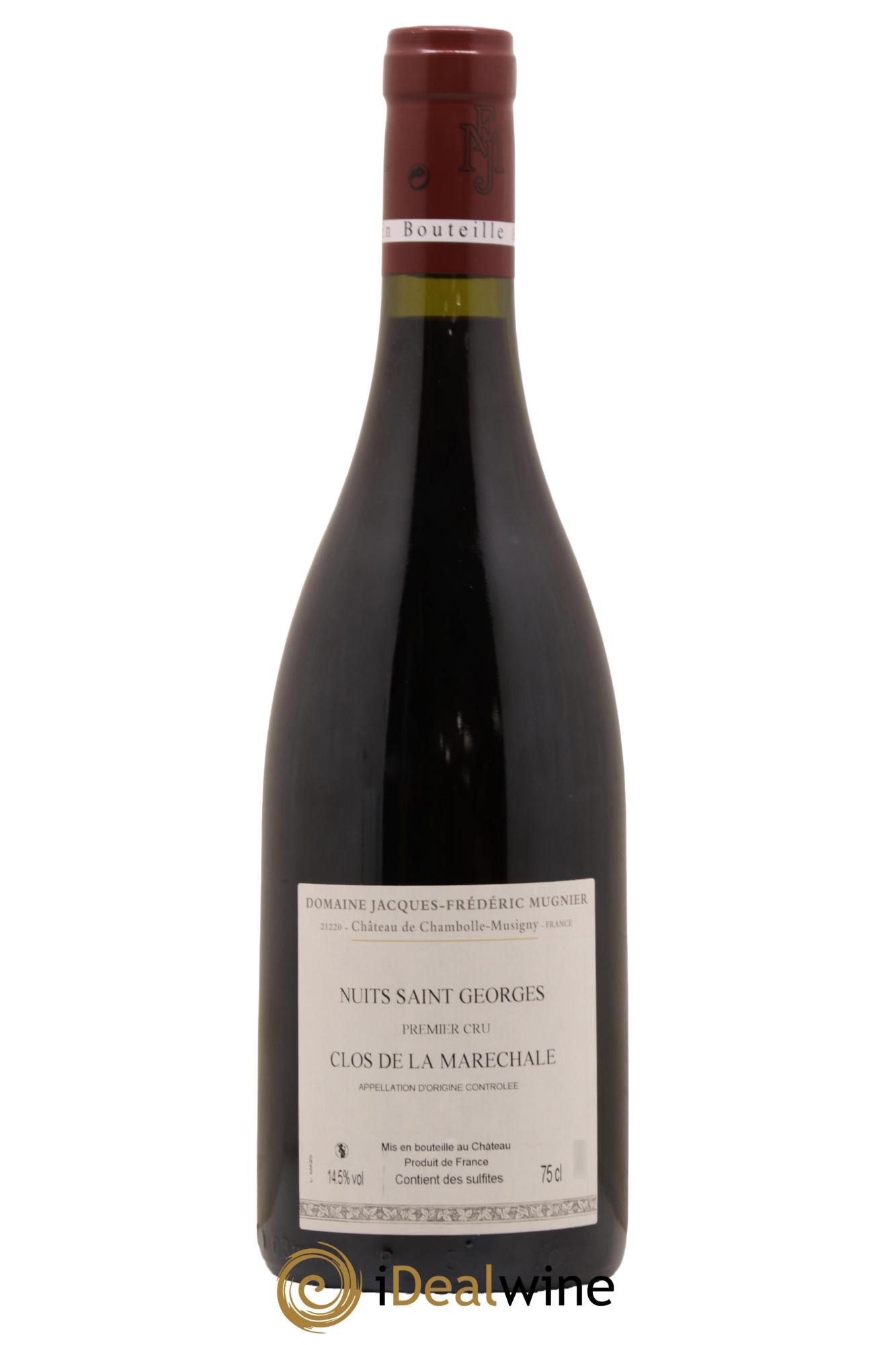 Nuits-Saint-Georges 1er Cru Clos de La Maréchale Jacques-Frédéric Mugnier 2020 - Lot de 1 bouteille - 1
