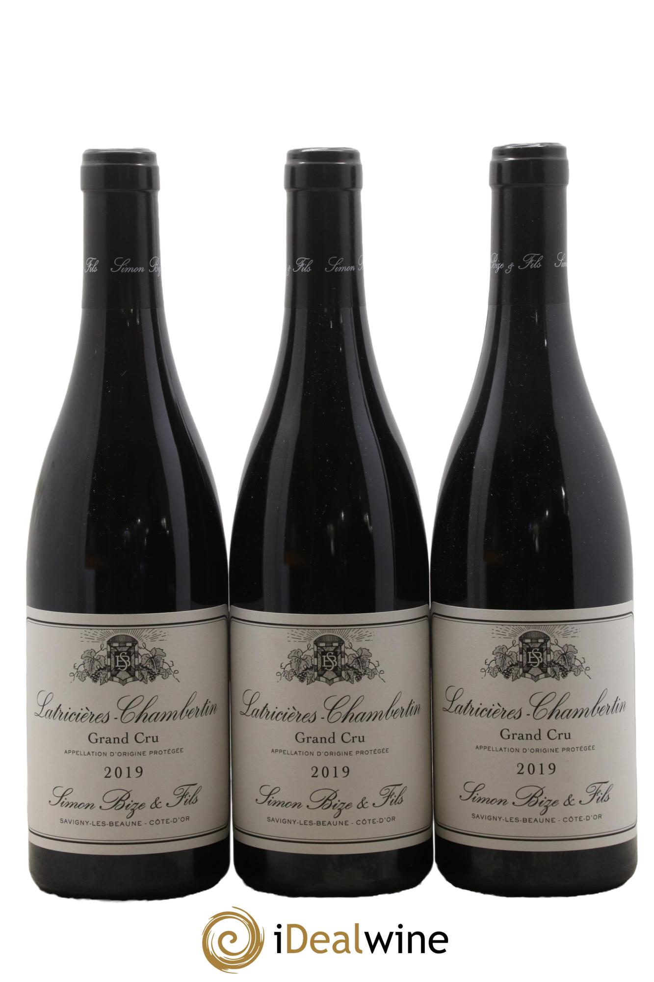 Latricières-Chambertin Grand Cru Simon Bize & Fils 2019 - Posten von 3 Flaschen - 0
