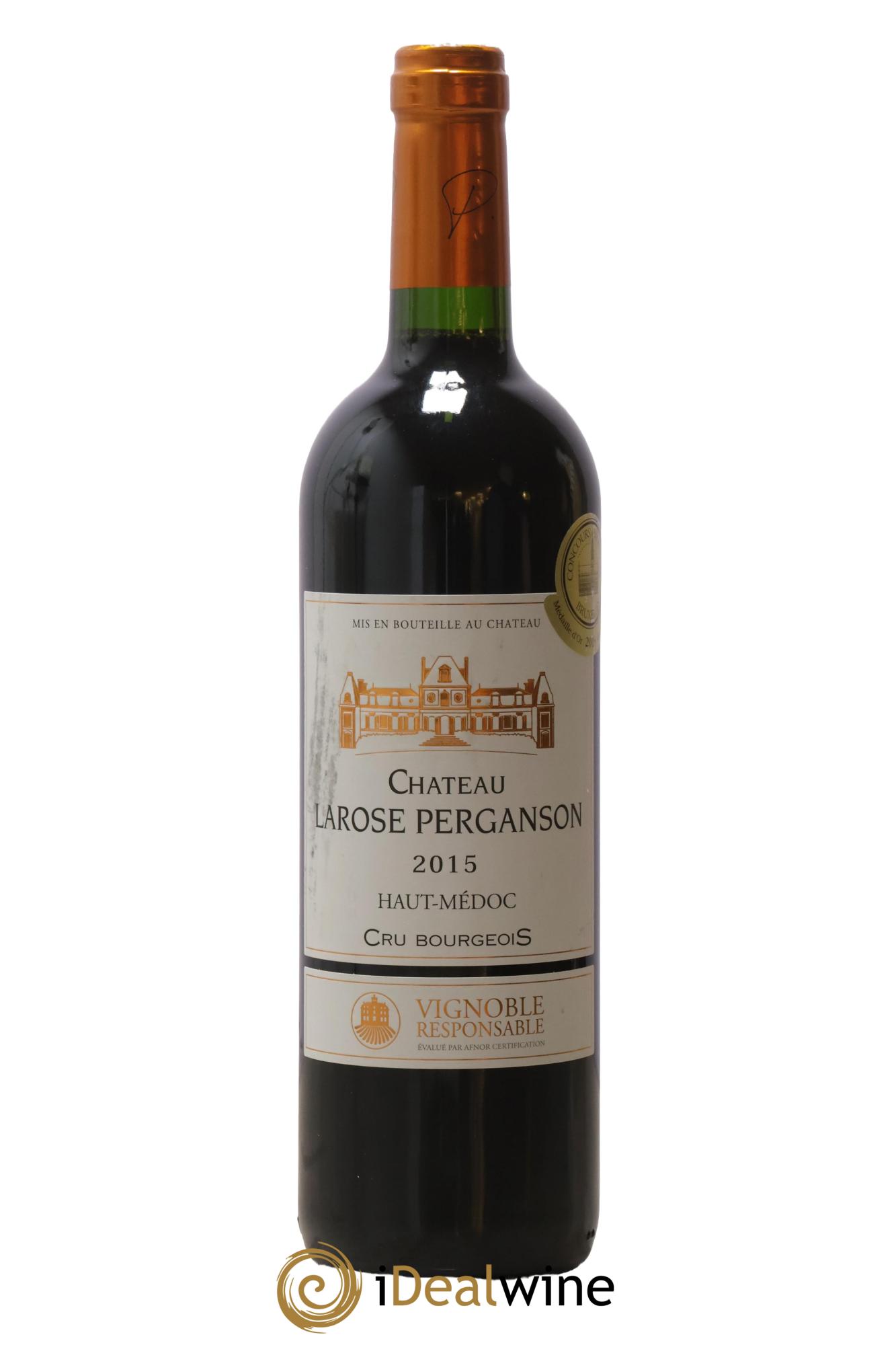Haut Médoc Château Larose Perganson 2015 - Lot de 1 bouteille - 0