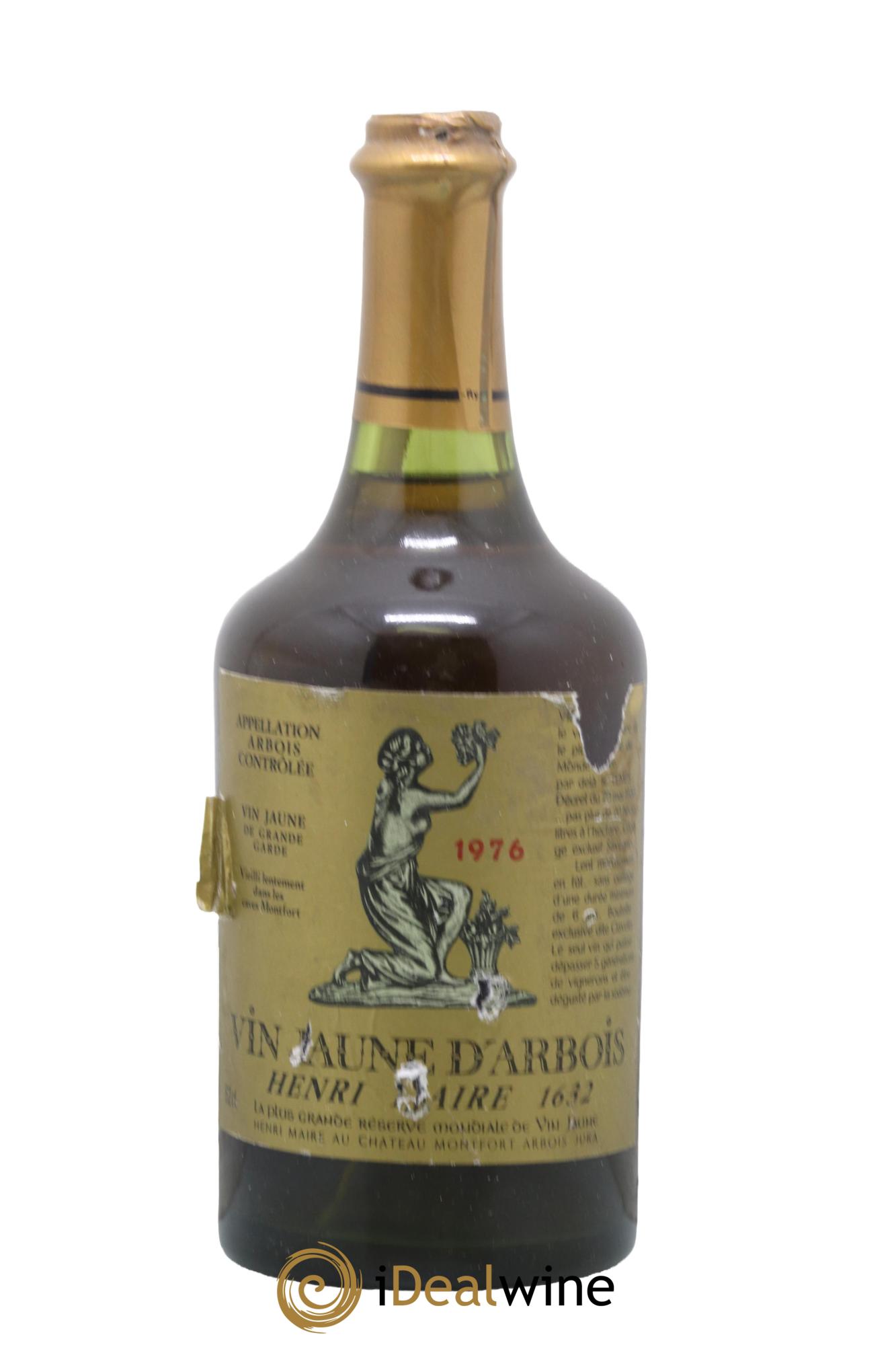 Arbois Vin Jaune Domaine Henri Maire 1976 - Lot de 1 clavelin - 0