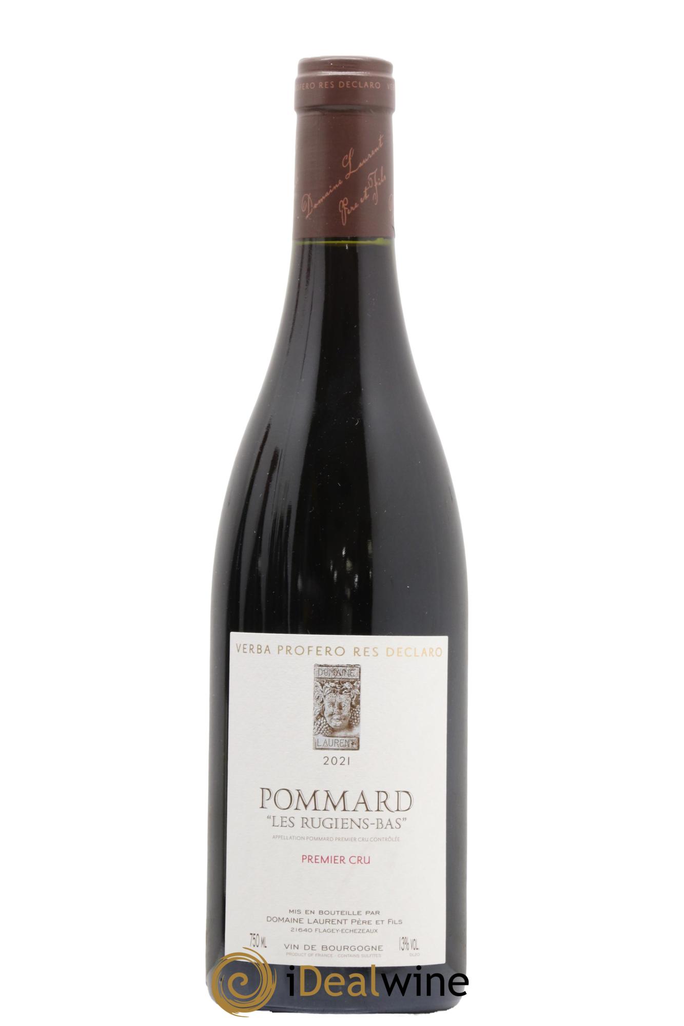Pommard 1er Cru Rugiens-Bas Dominique Laurent 2021 - Lot de 1 bouteille - 0