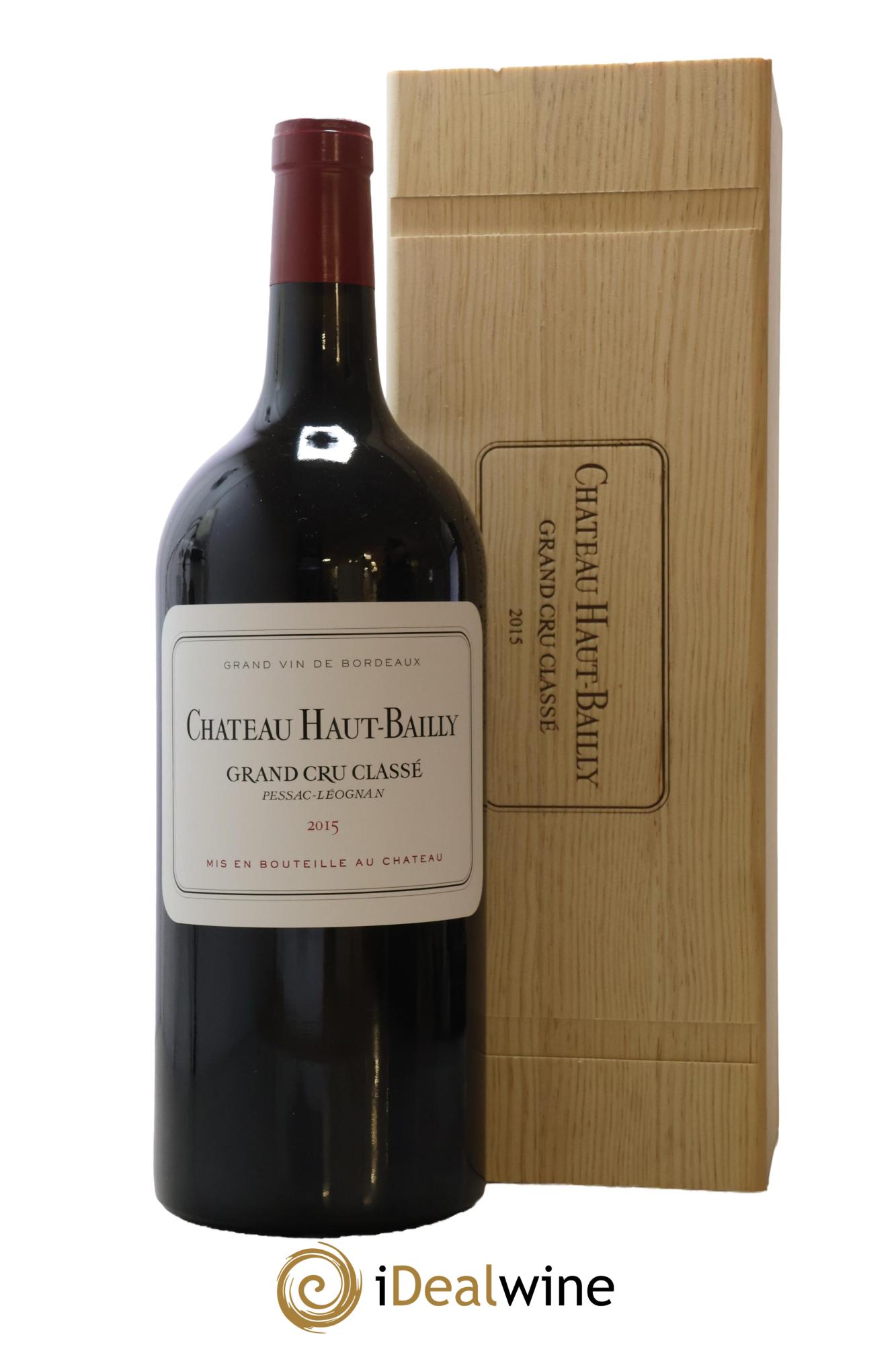 Château Haut-Bailly Cru Classé de Graves  2015 - Lot of 1 double magnum - 1