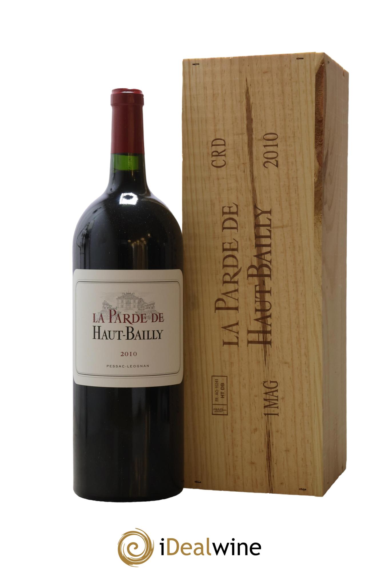 Haut Bailly II (Anciennement La Parde de Haut-Bailly) Second Vin 2010 - Lot de 1 magnum - 1