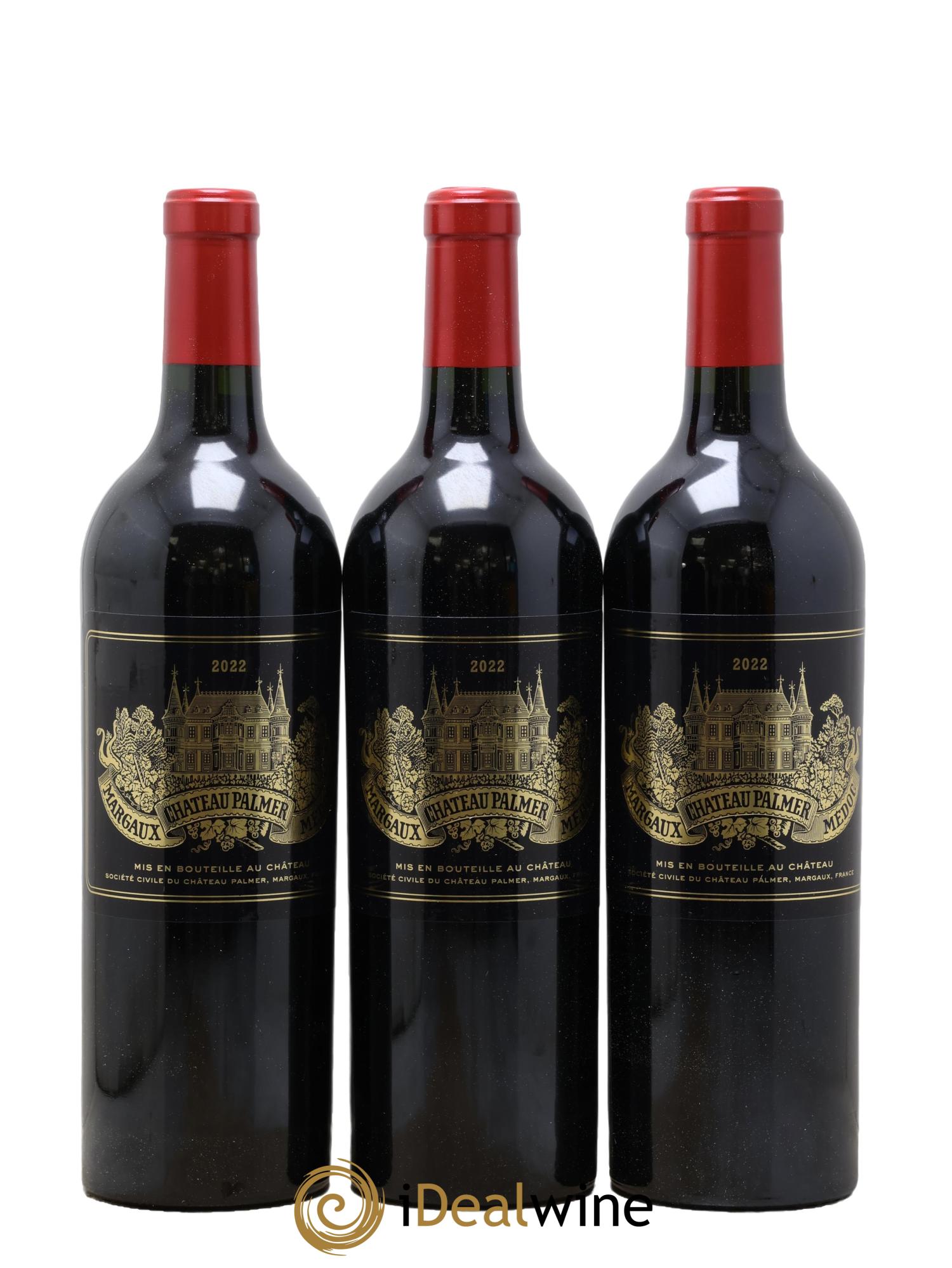 Château Palmer 3ème Grand Cru Classé 2022 - Lot de 6 bouteilles - 1