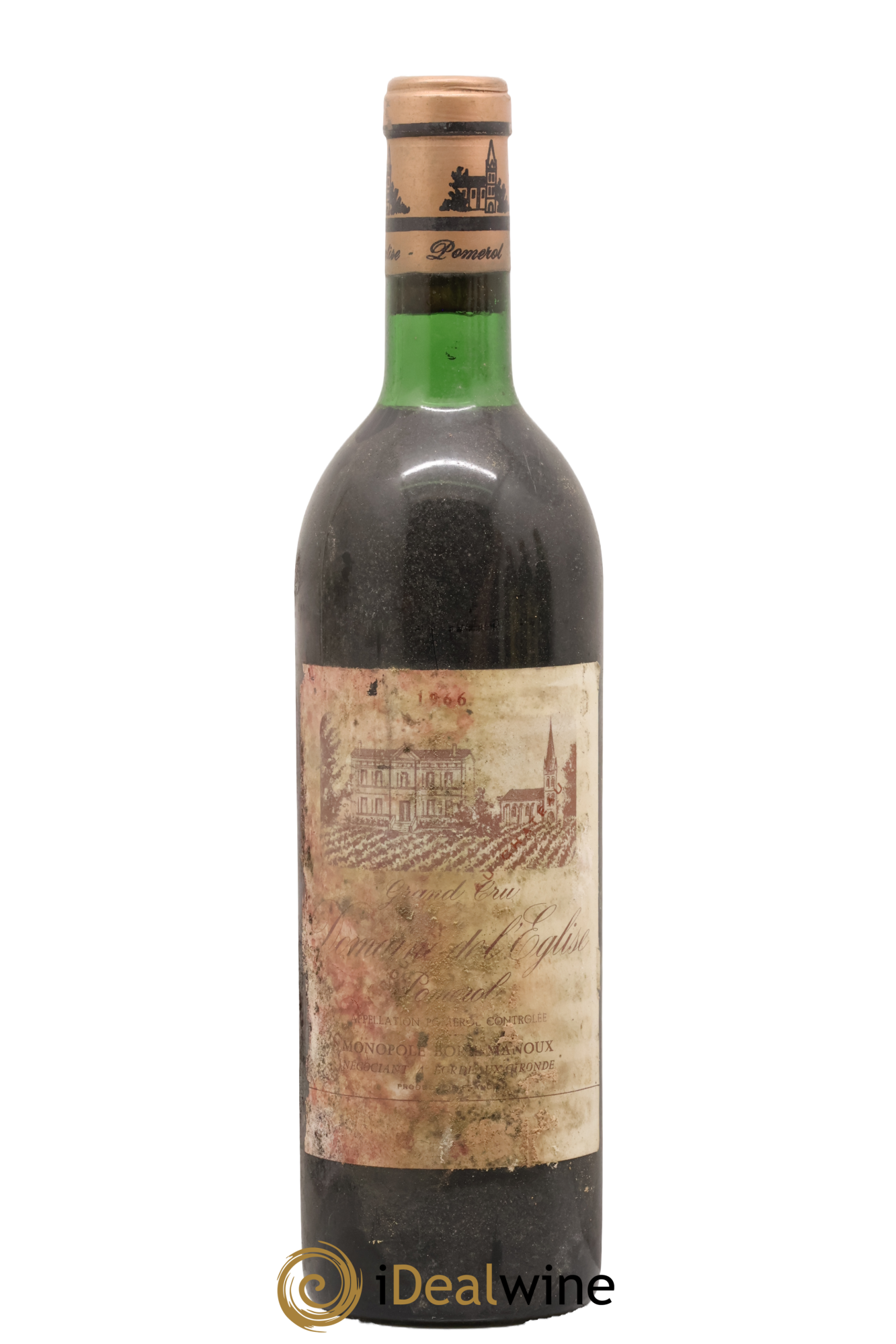 Château du Domaine de l'Église 1966 - Lot of 1 bottle - 0