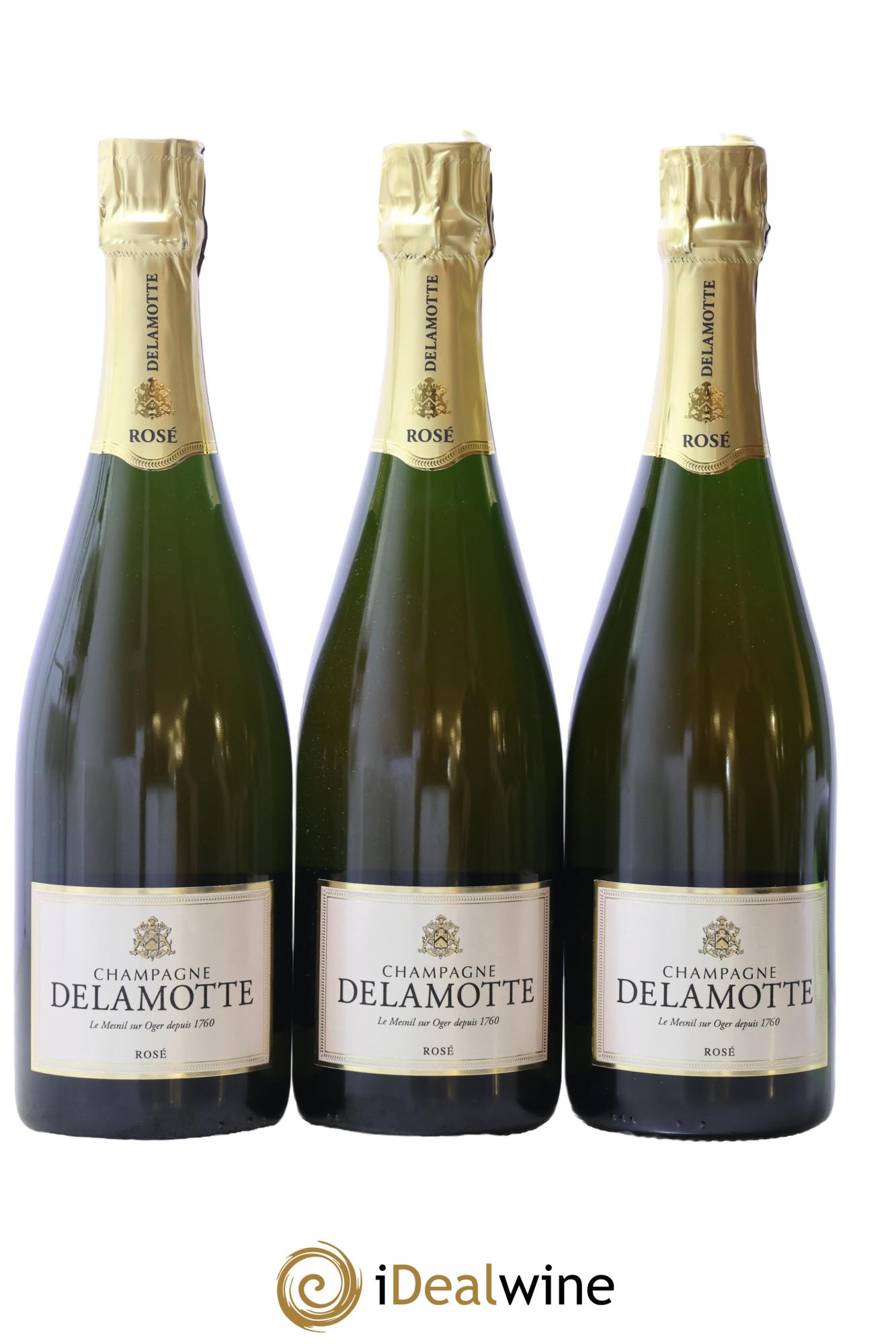 Rosé Brut Delamotte - Lot de 3 bouteilles - 0