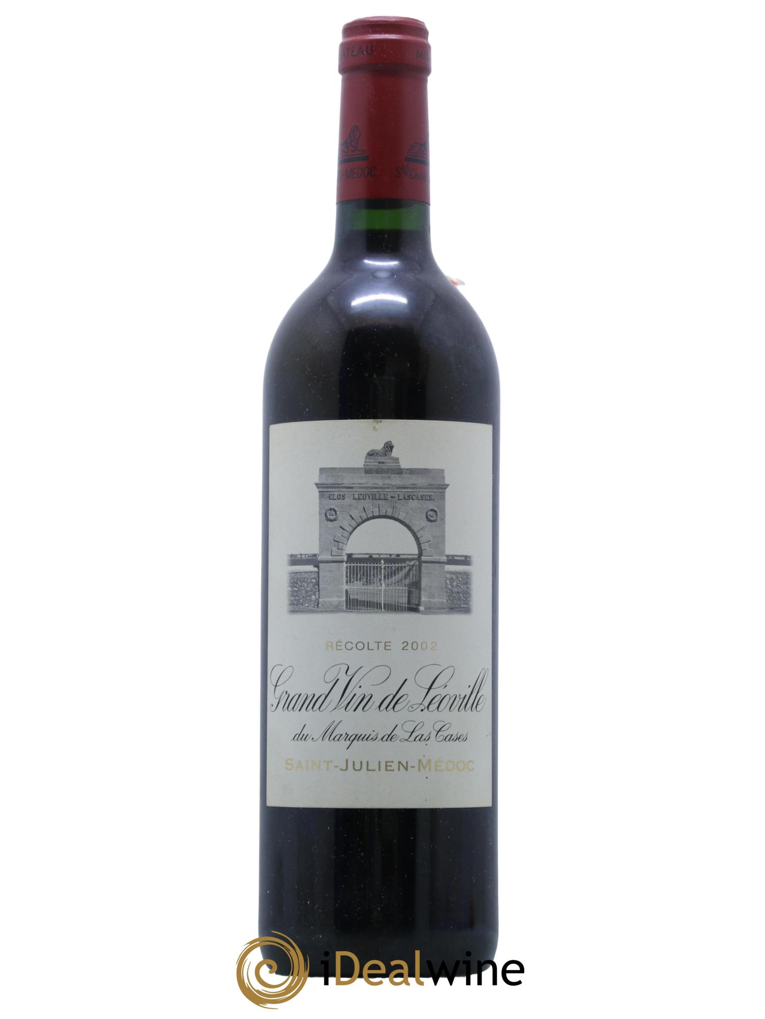 Château Léoville Las Cases 2ème Grand Cru Classé 2002 - Lot de 1 bouteille - 0