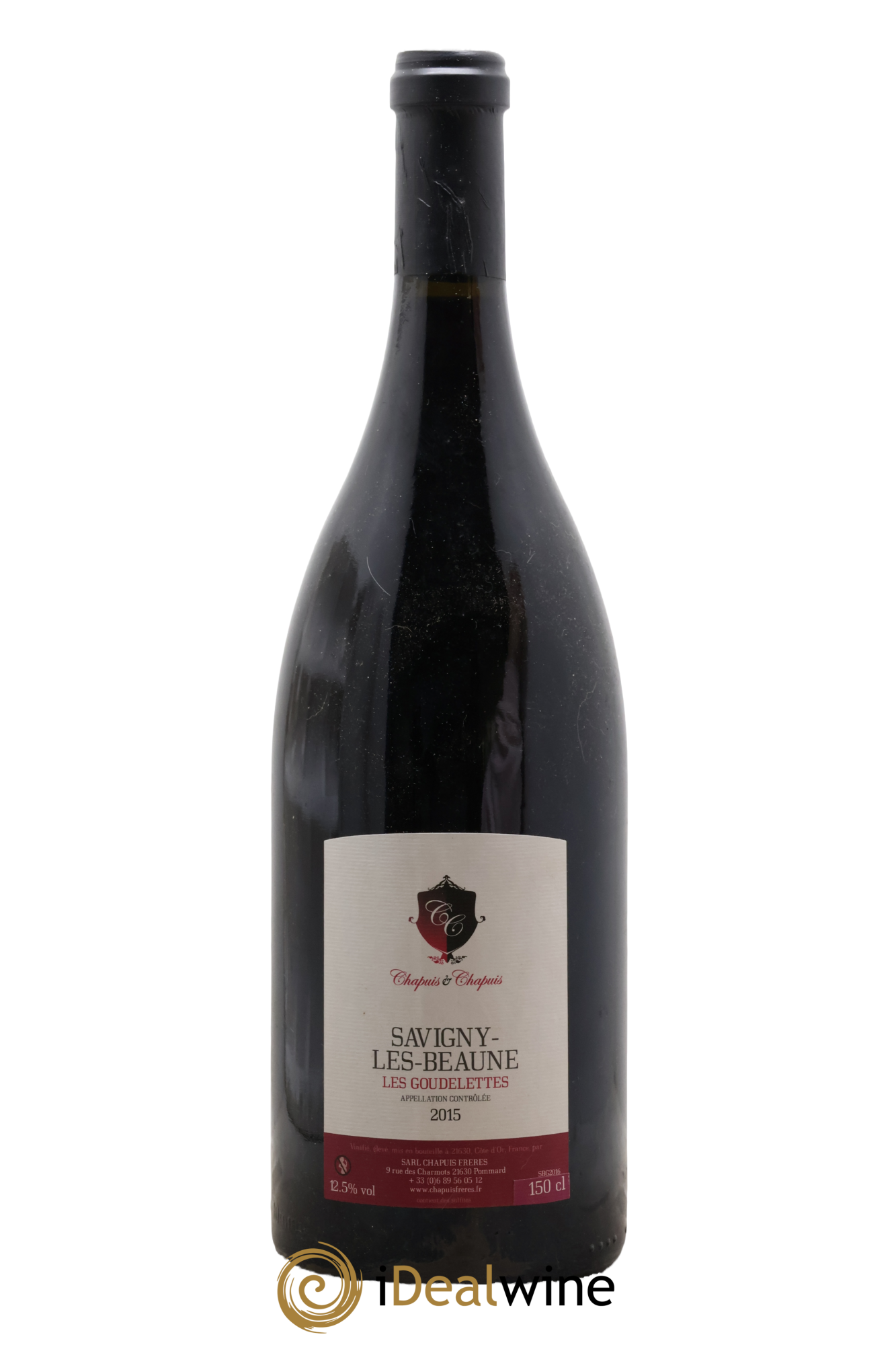 Savigny-lès-Beaune Les Goudelettes Chappuis Frères 2015 - Lot de 1 magnum - 0