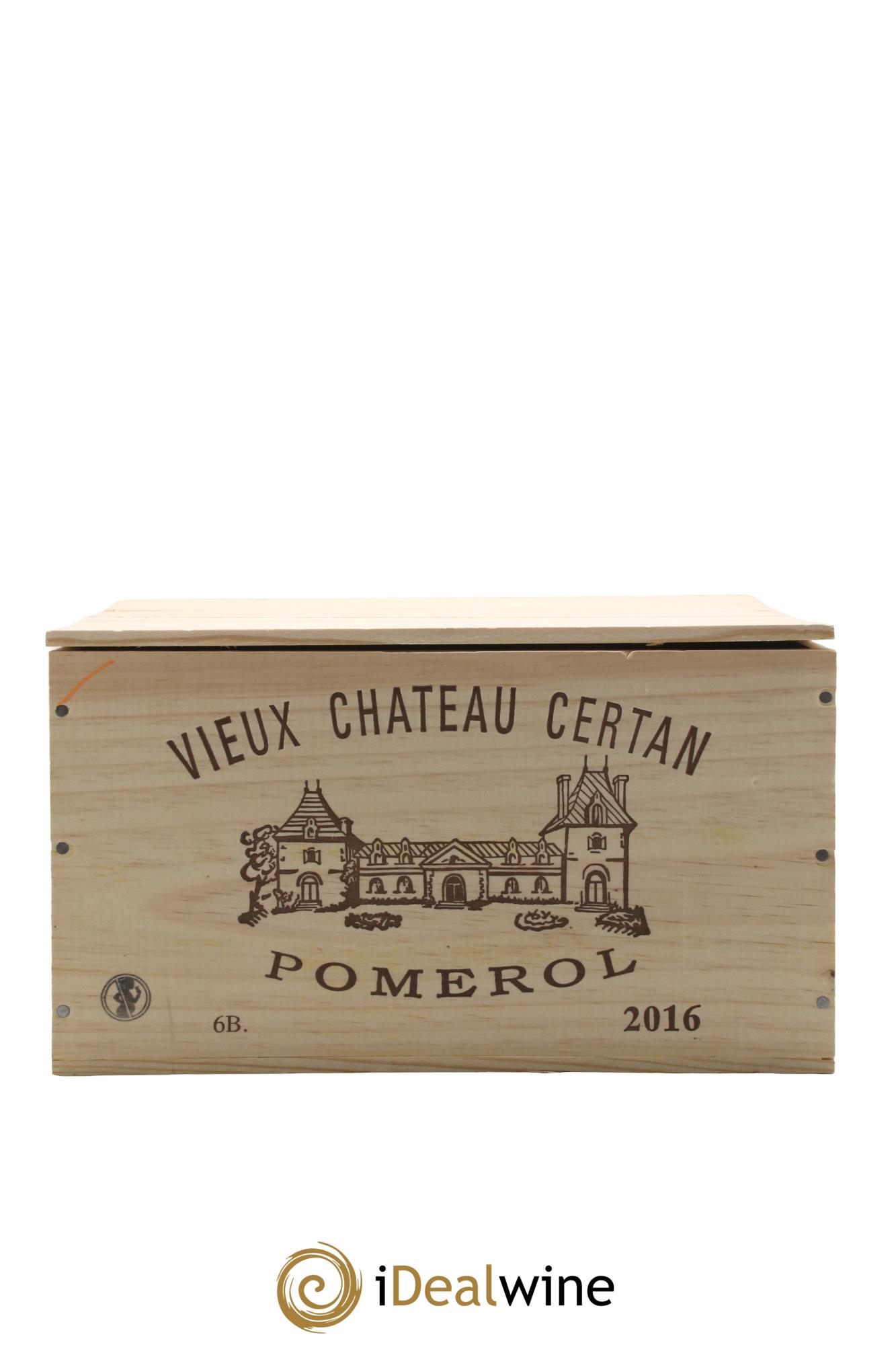 Vieux Château Certan 2016 - Lot of 6 bottles - 6