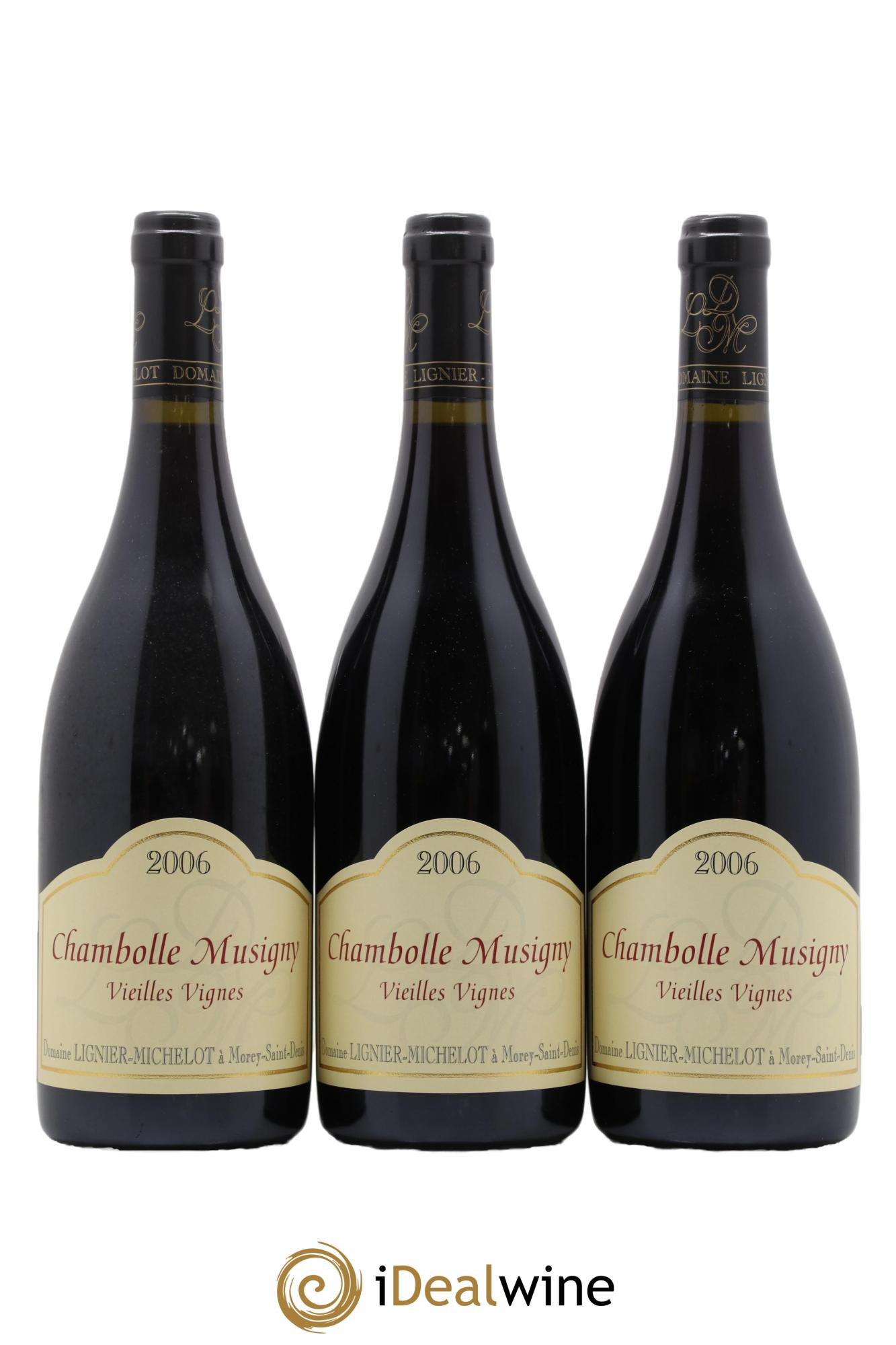 Chambolle-Musigny Vieilles vignes Lignier-Michelot (Domaine) 2006 - Lot de 3 bouteilles - 0
