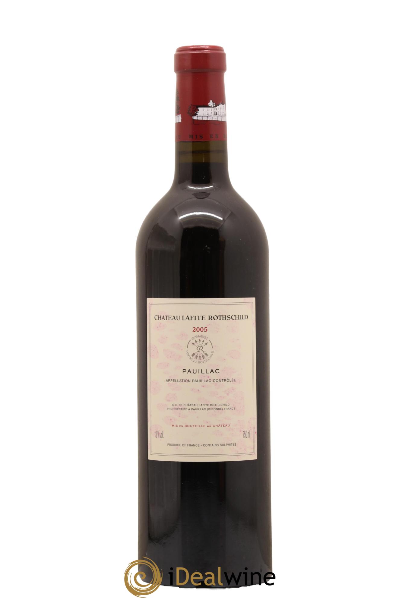 Château Lafite Rothschild 1er Grand Cru Classé 2005 - Lot de 1 bouteille - 1