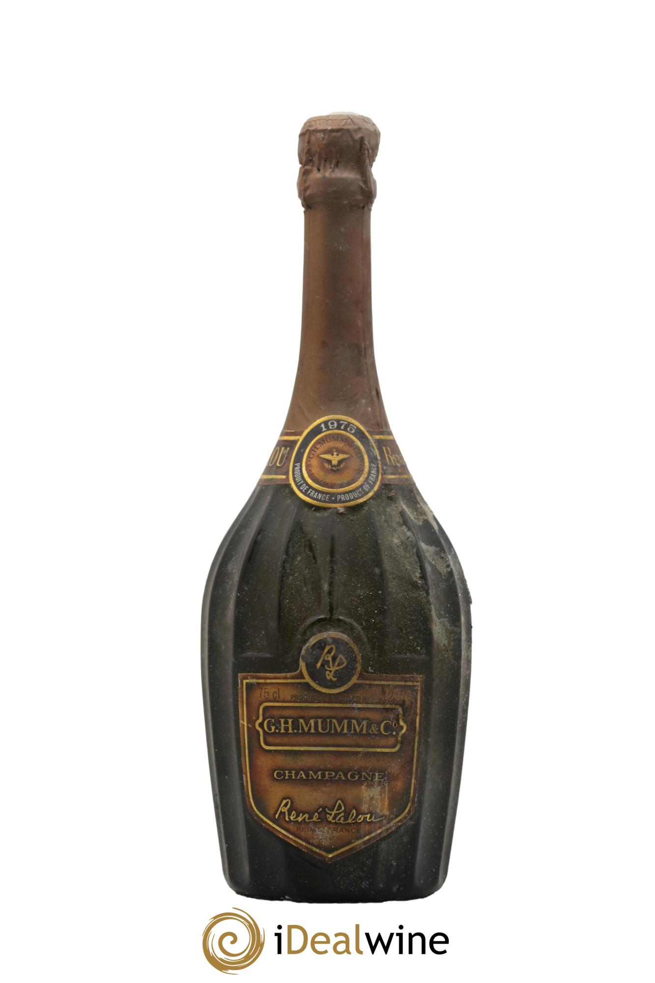 René Lalou Mumm 1975 - Posten von 1 Flasche - 0