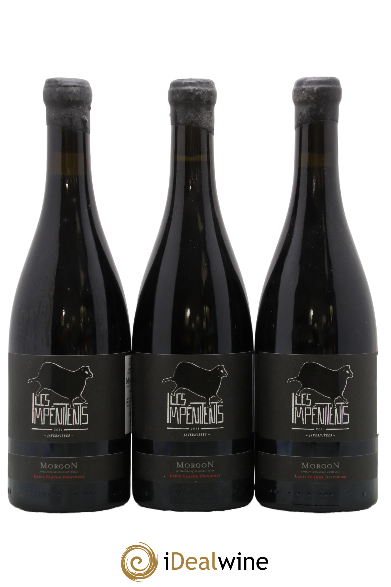 Morgon Javernières Les Impénitents Louis-Claude Desvignes 2011 - Lot de 3 bouteilles - 0