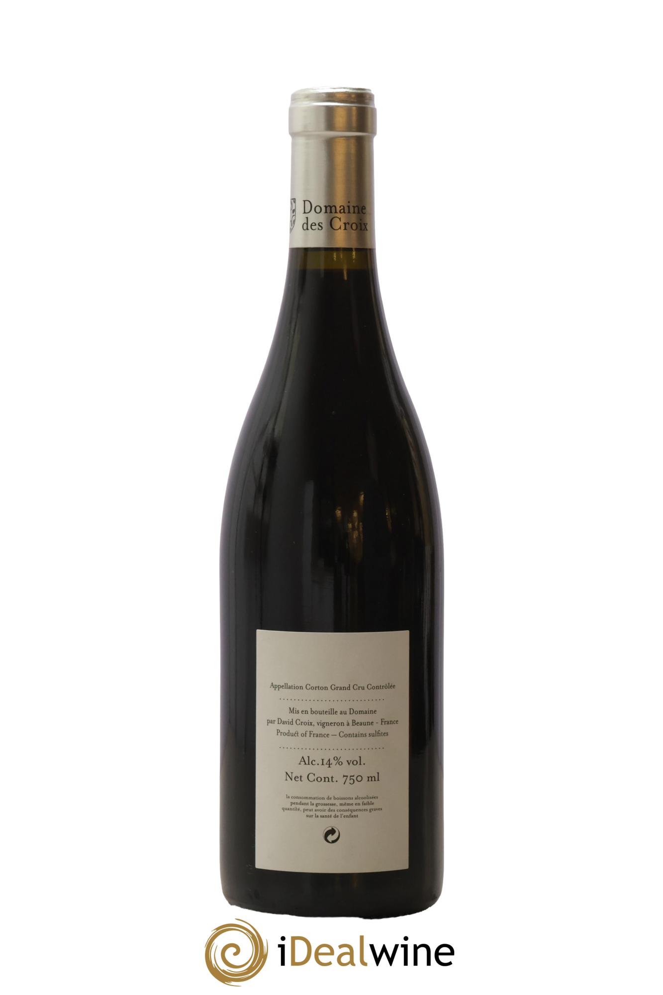 Corton Grand Cru Les Grèves Croix (Domaine des) 2020 - Lot de 1 bouteille - 1