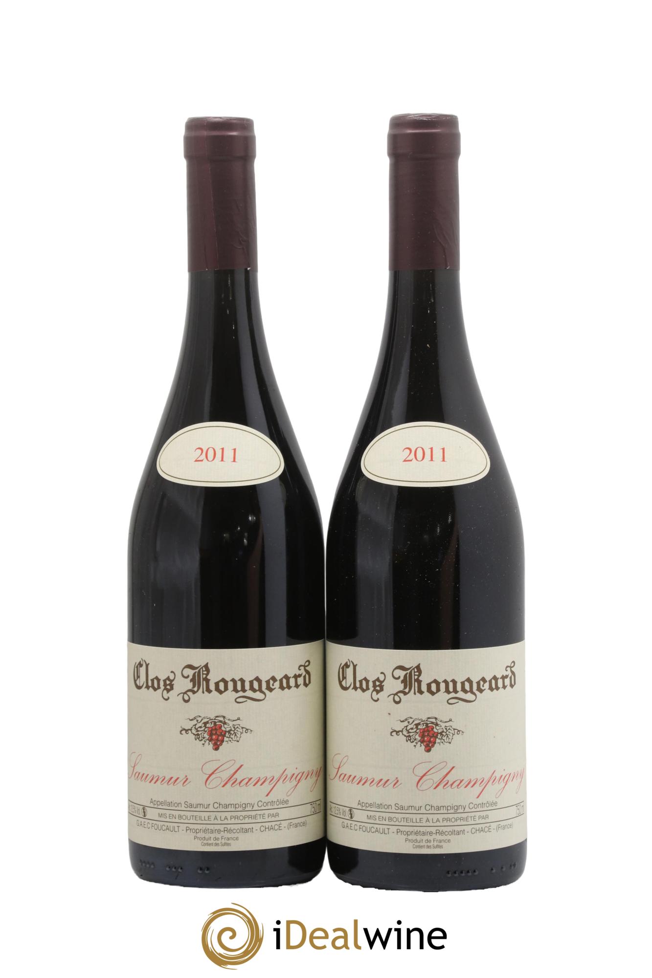 Saumur-Champigny Clos Rougeard 2011 - Lot of 2 bottles - 0