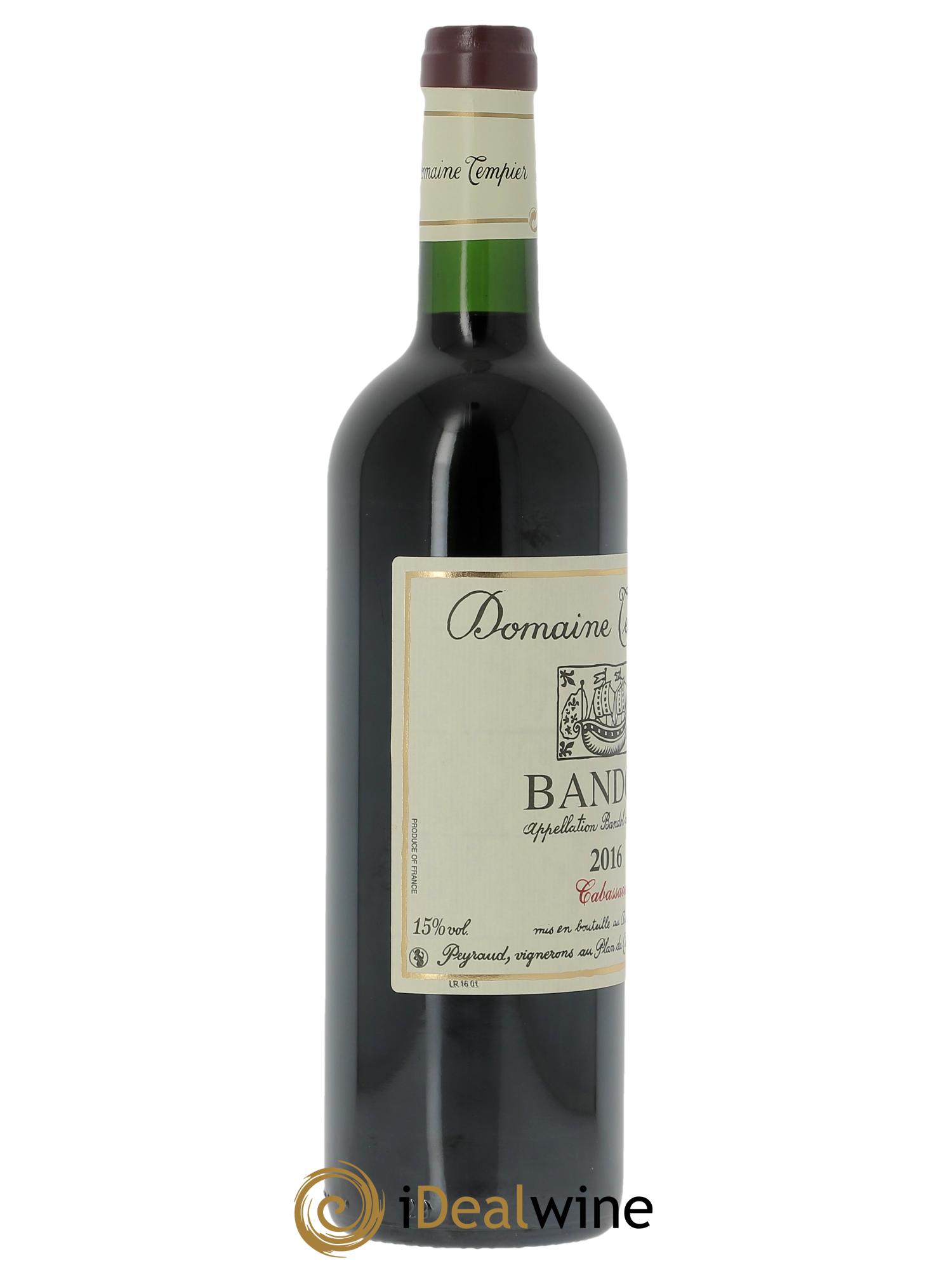 Bandol Domaine Tempier Cuvée Cabassaou Famille Peyraud  2016 - Lot de 1 bouteille - 2