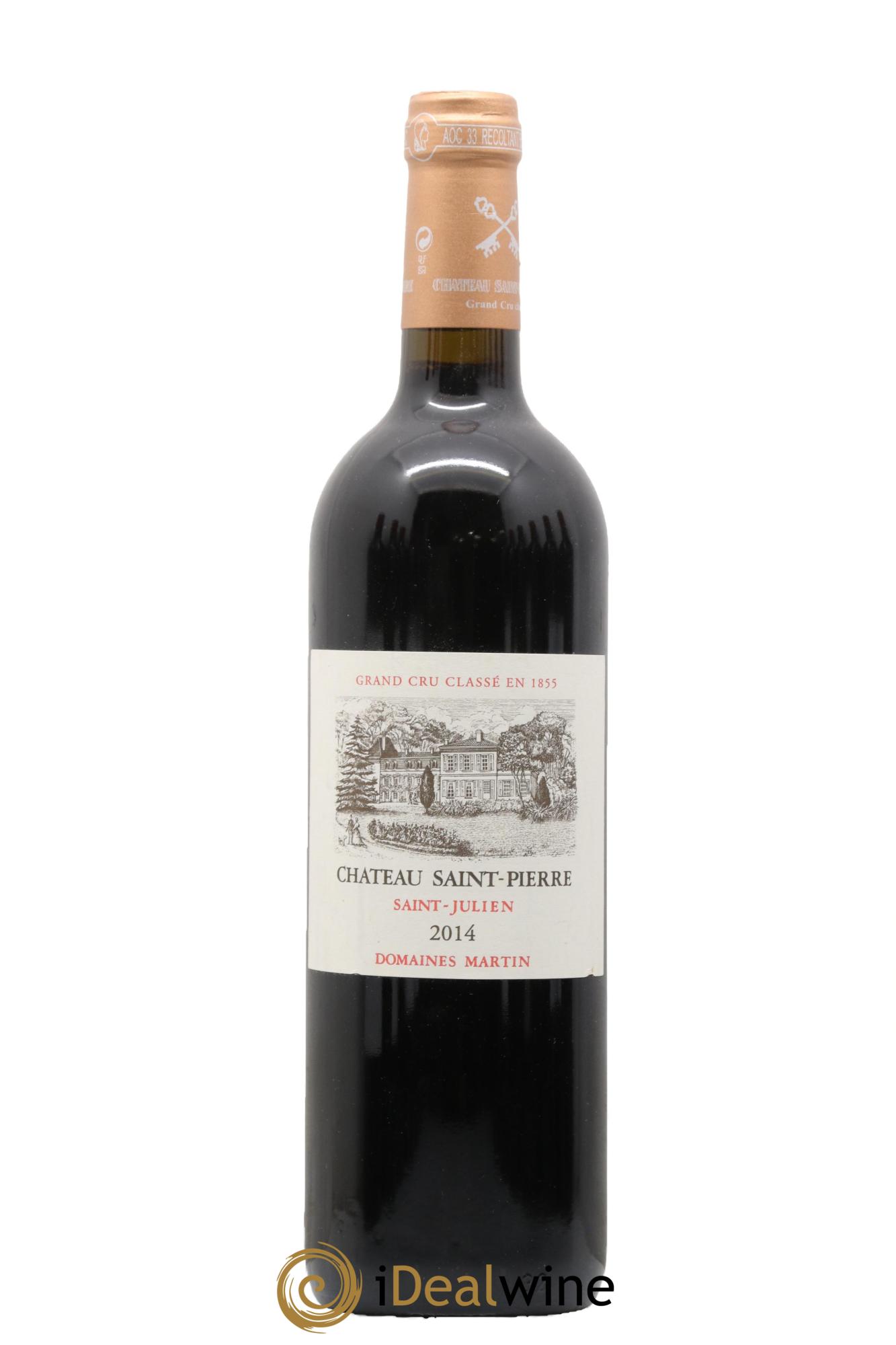 Château Saint-Pierre 4ème Grand Cru Classé 2014 - Lot de 1 bouteille - 0