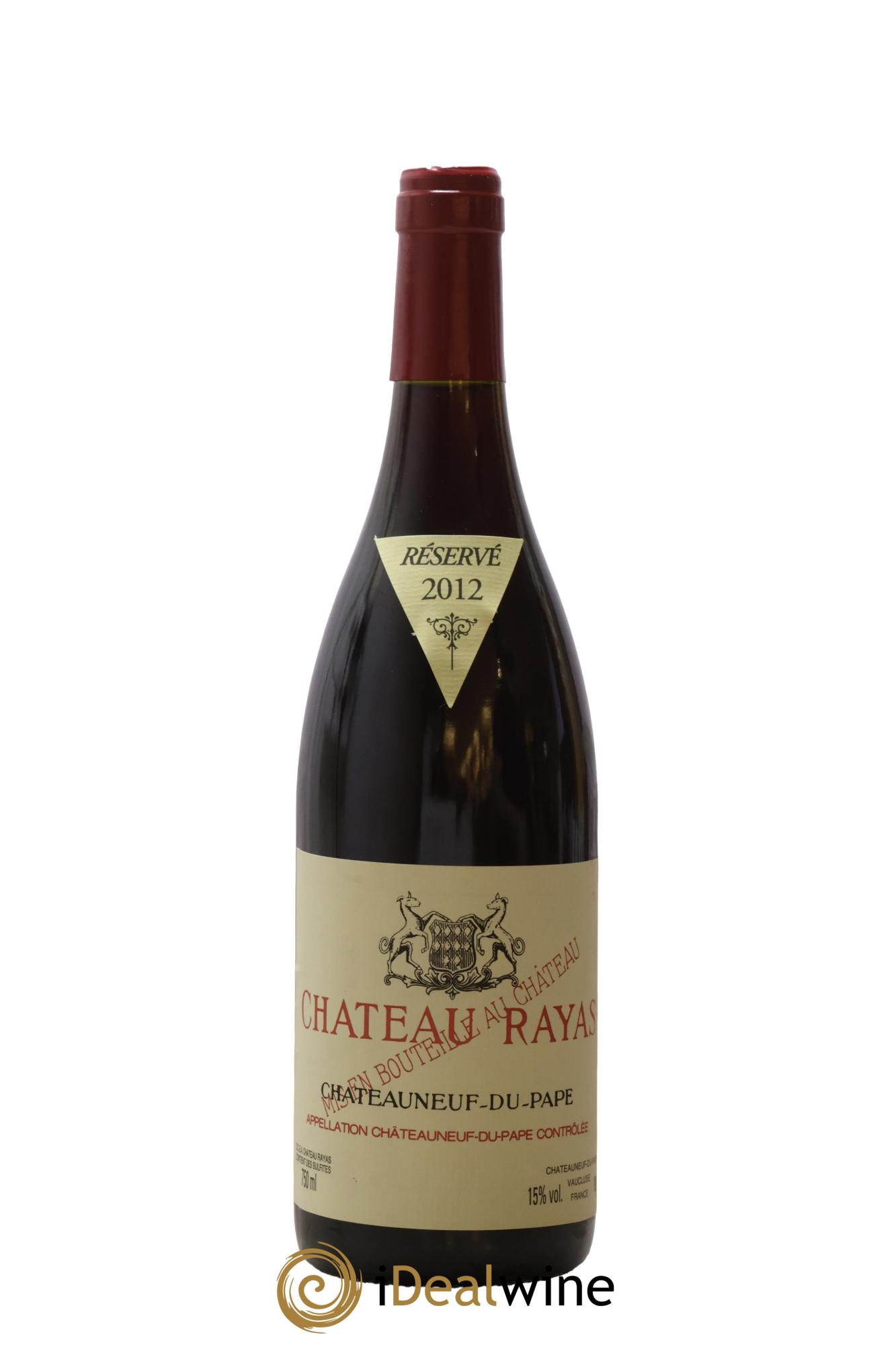 Châteauneuf-du-Pape Château Rayas Emmanuel Reynaud 2012 - Lot of 1 bottle - 0
