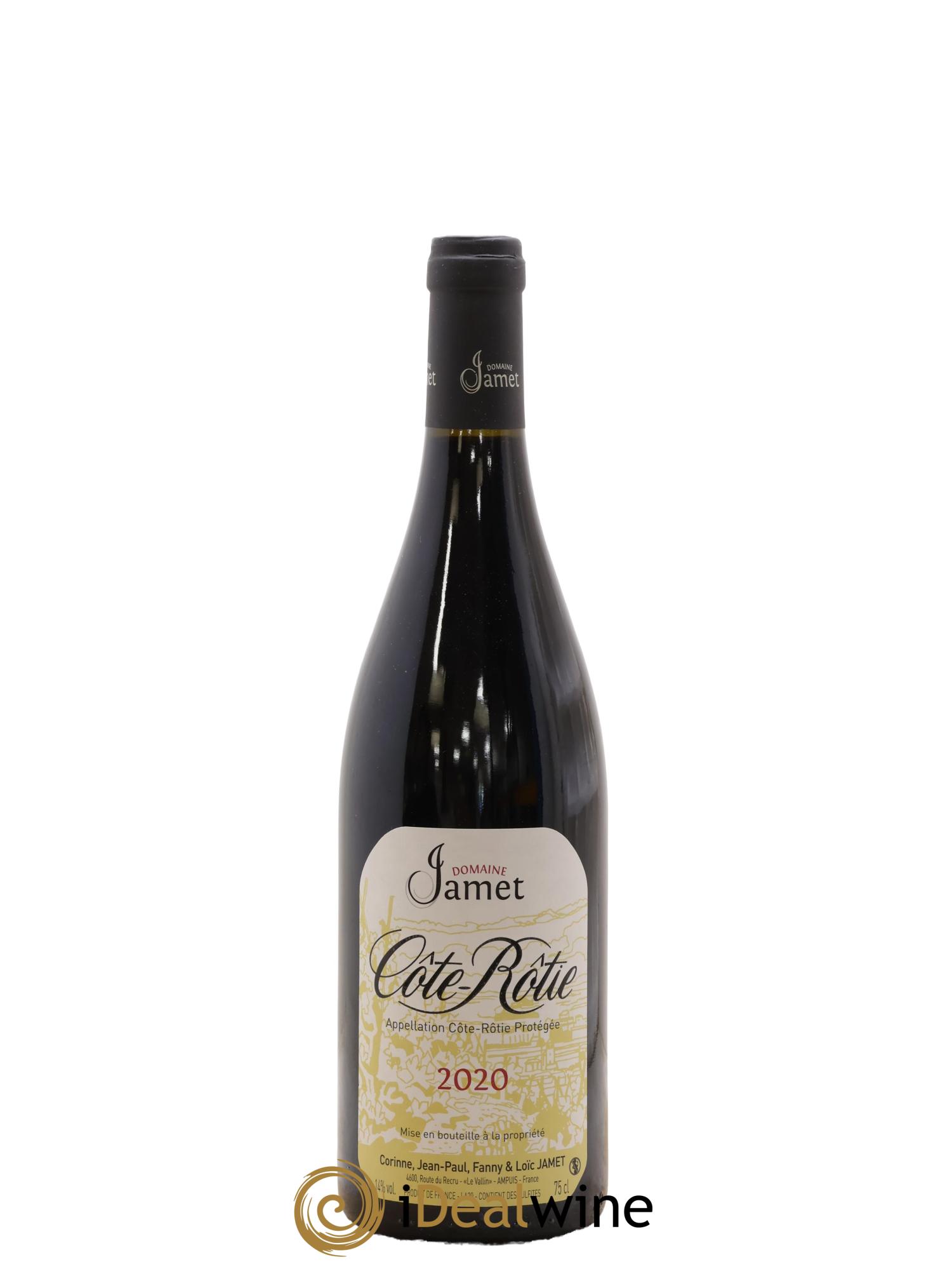 Côte-Rôtie Jamet (Domaine) 2020 - Lot de 1 bouteille - 0