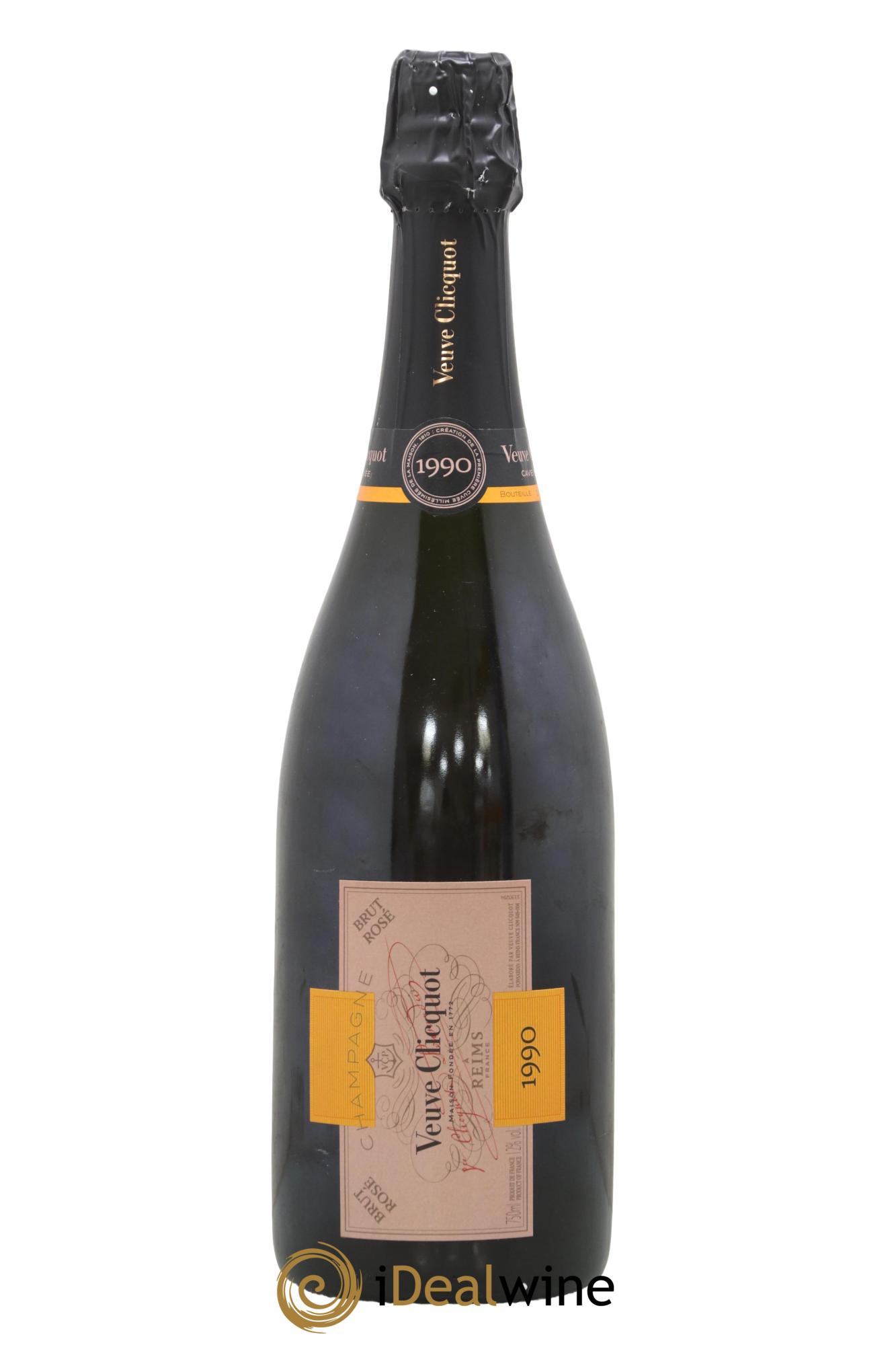 Vintage Cave privée Rosé Brut Veuve Clicquot 1990 - Lot of 1 bottle - 0