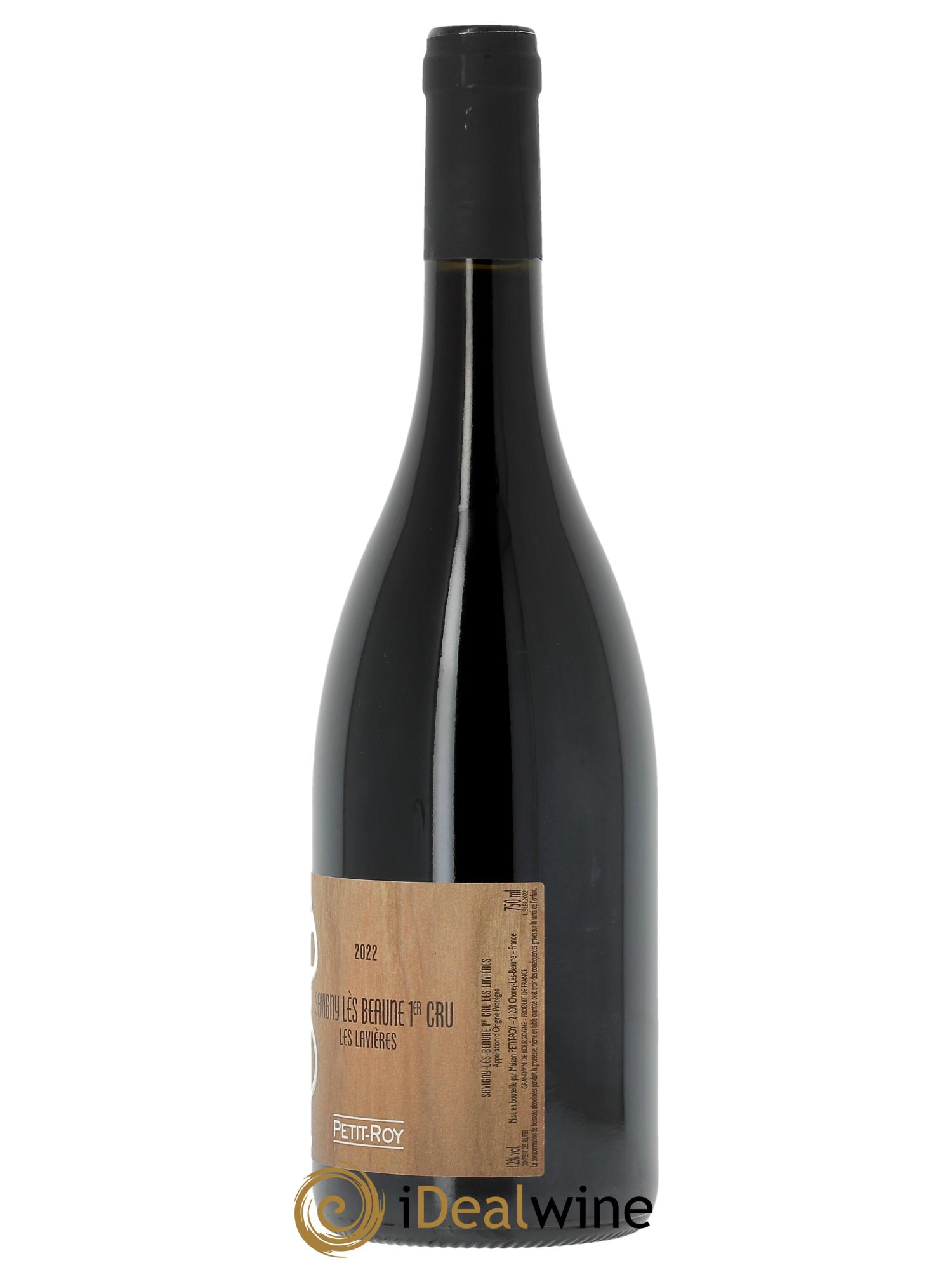 Savigny-lès-Beaune 1er Cru Les Lavières Domaine Petit Roy (Seiichi Wang) 2022 - Lot de 1 bouteille - 1