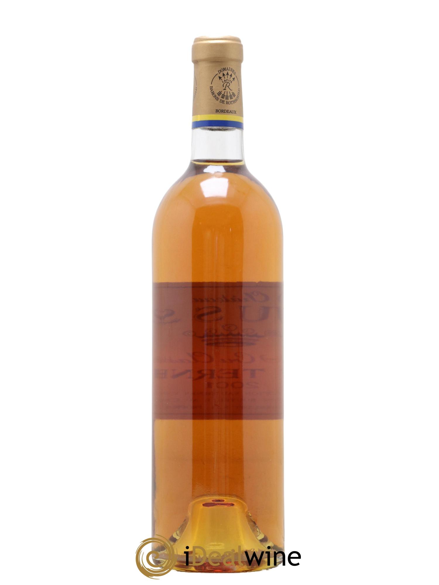 Château Rieussec 1er Grand Cru Classé 2001 - Posten von 1 Flasche - 1